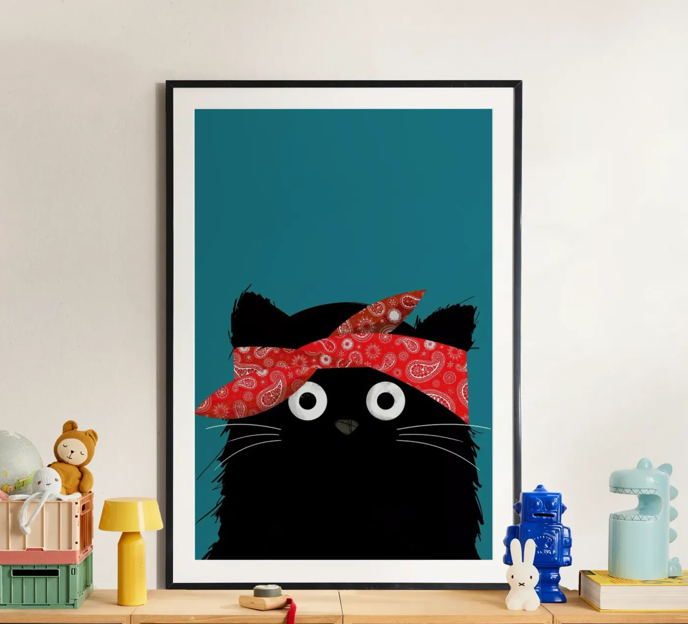 Cat - 2 Pac poster da Doozal