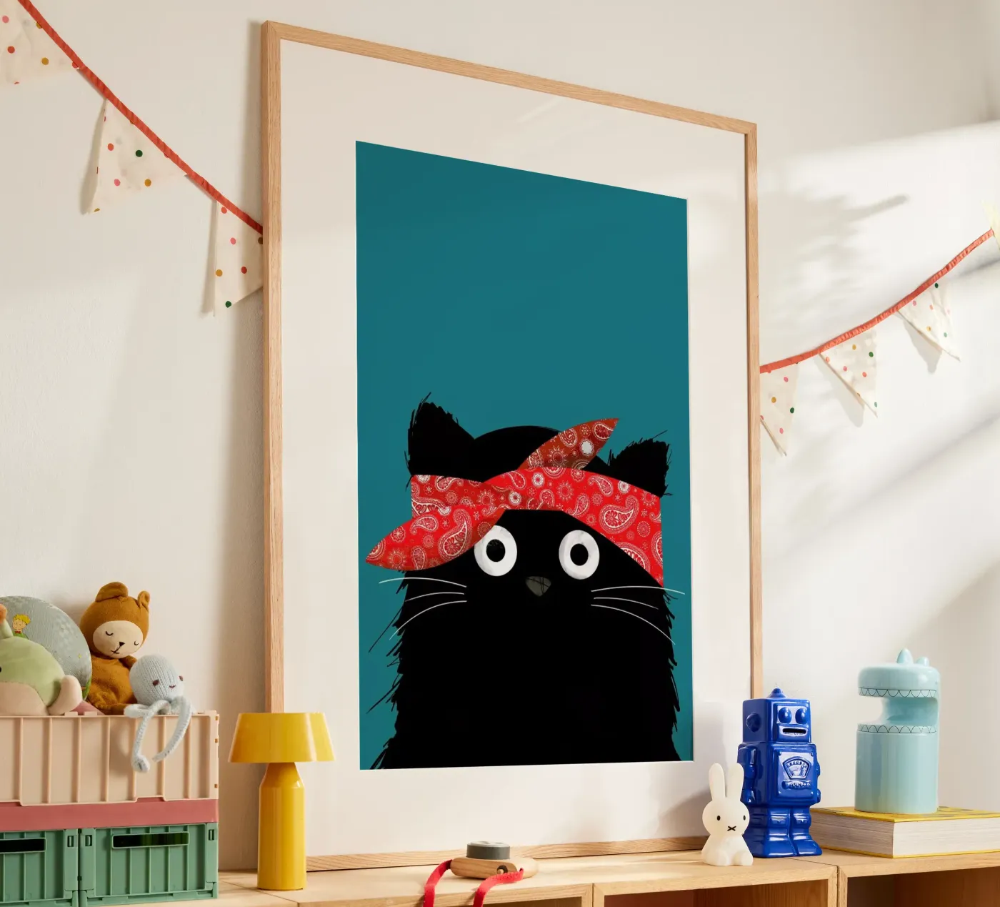 Cat - 2 Pac poster da Doozal