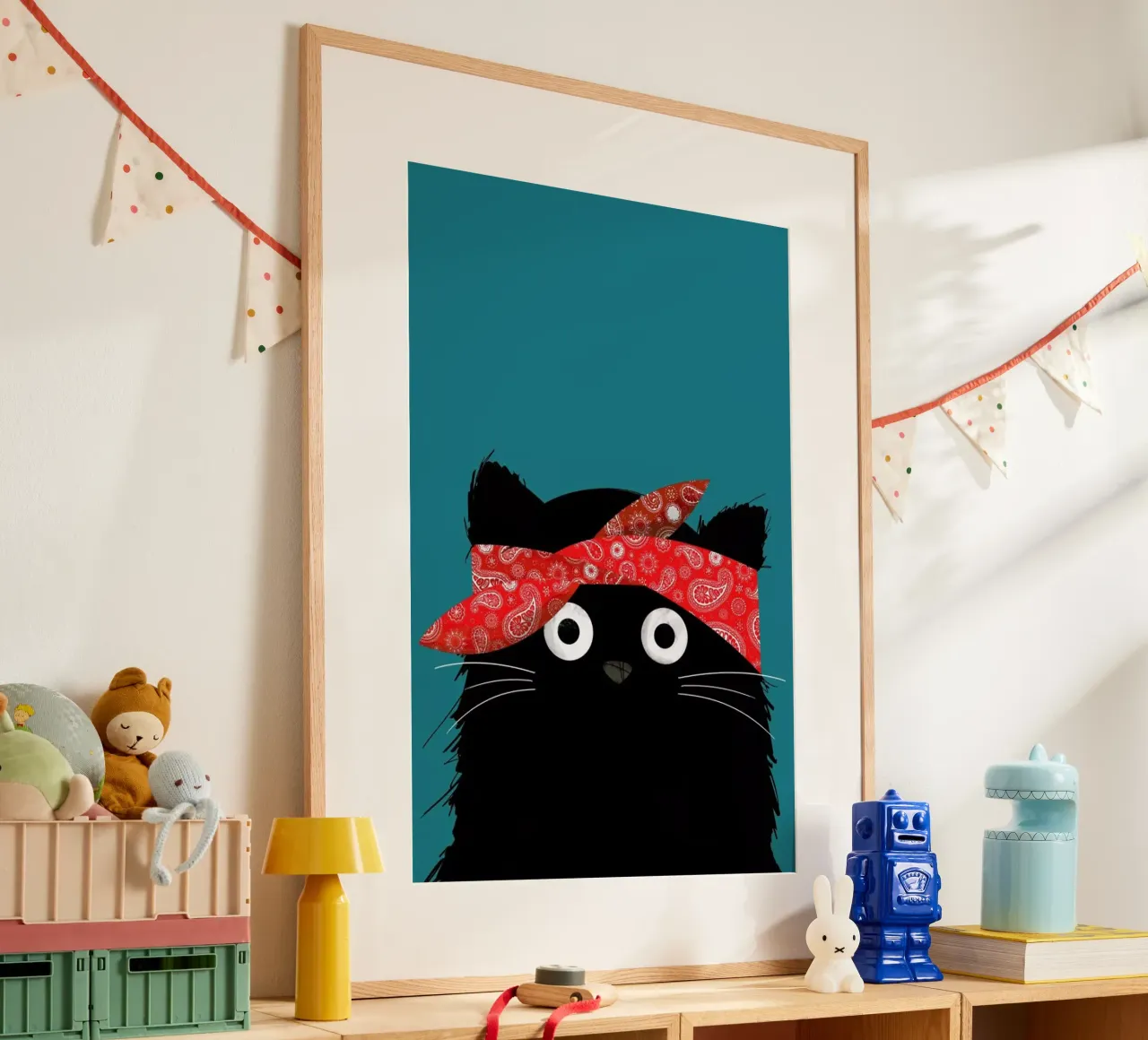 Cat - 2 Pac poster da Doozal