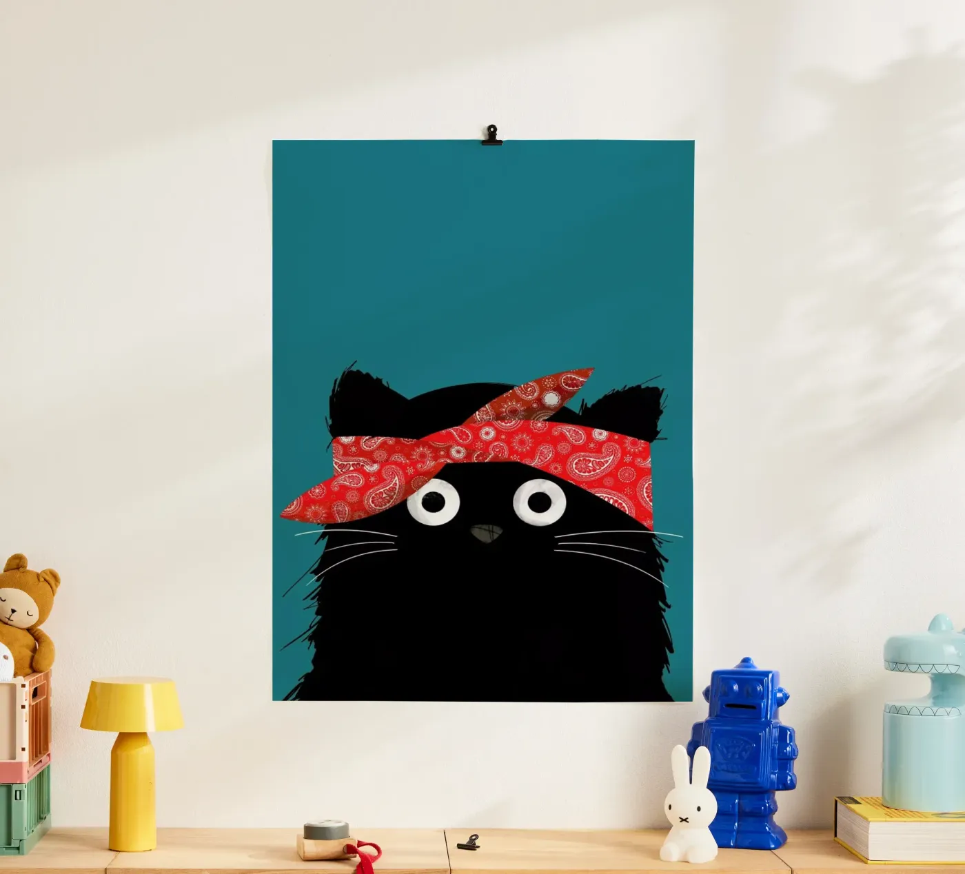 Cat - 2 Pac poster da Doozal