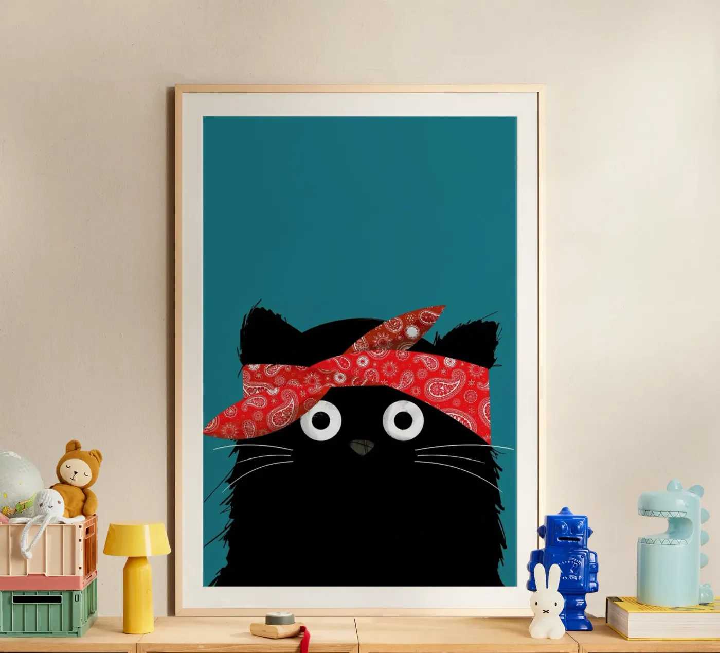 Cat - 2 Pac poster da Doozal