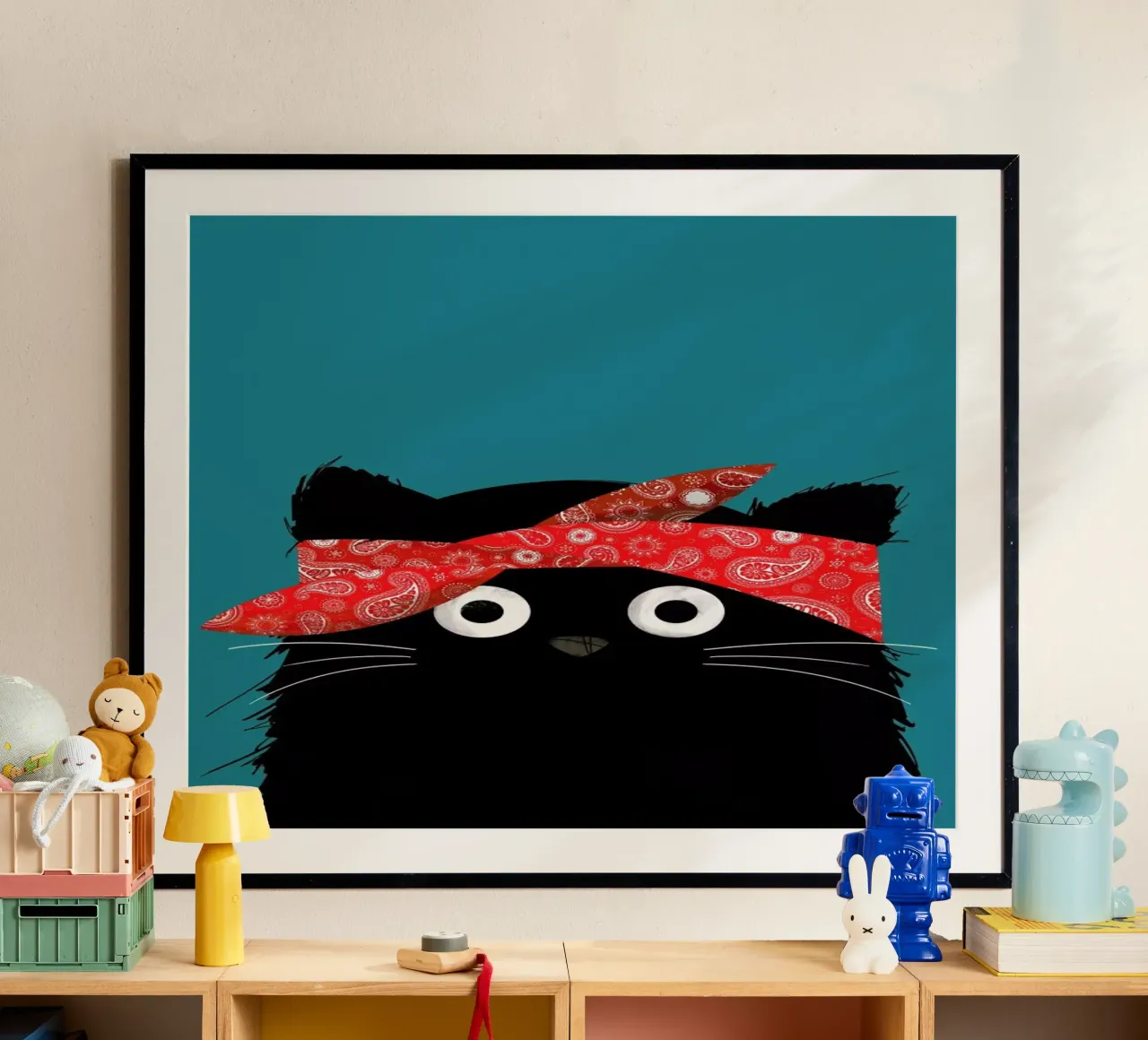 Cat - 2 Pac poster da Doozal