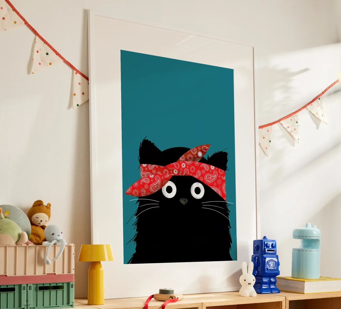 Cat - 2 Pac poster da Doozal