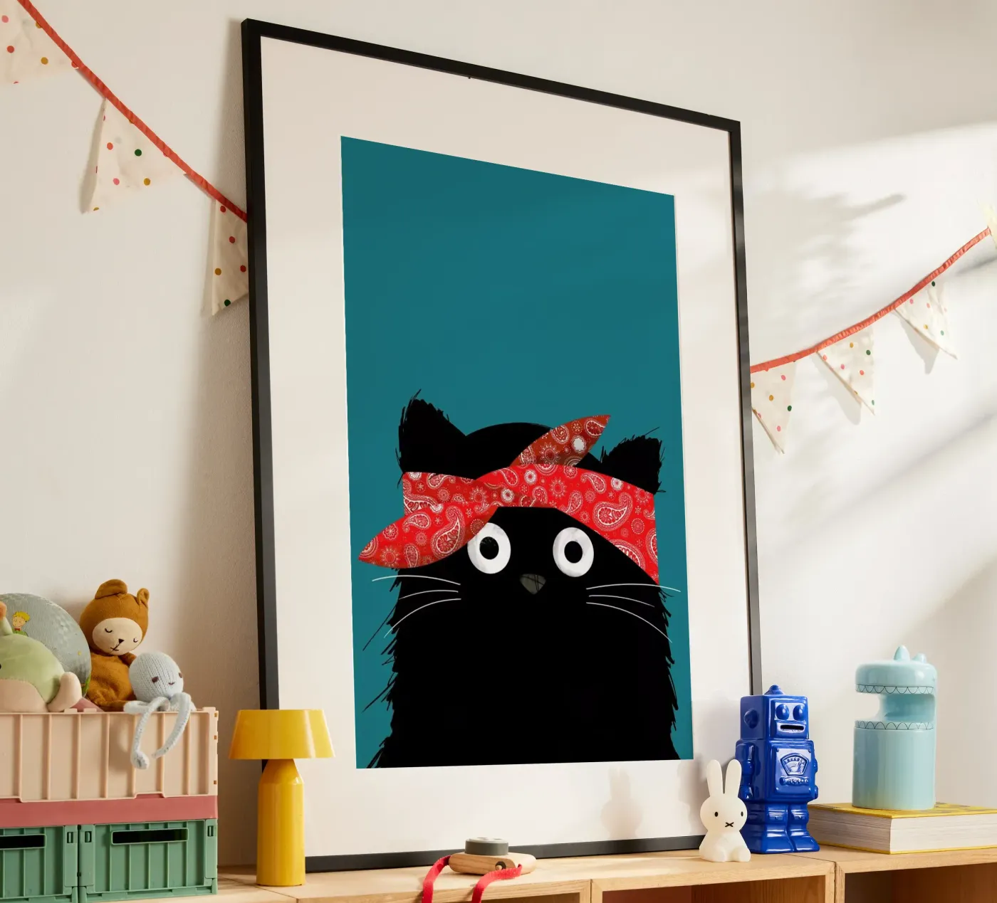 Cat - 2 Pac poster da Doozal