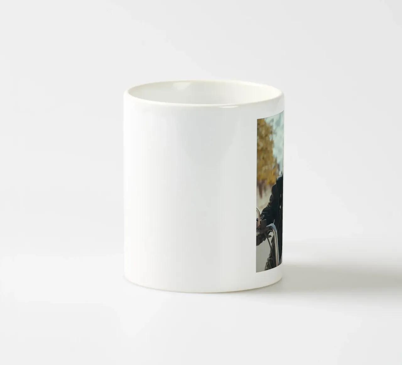 Cavalcare come il fuoco tazza in ceramica da Visiophia