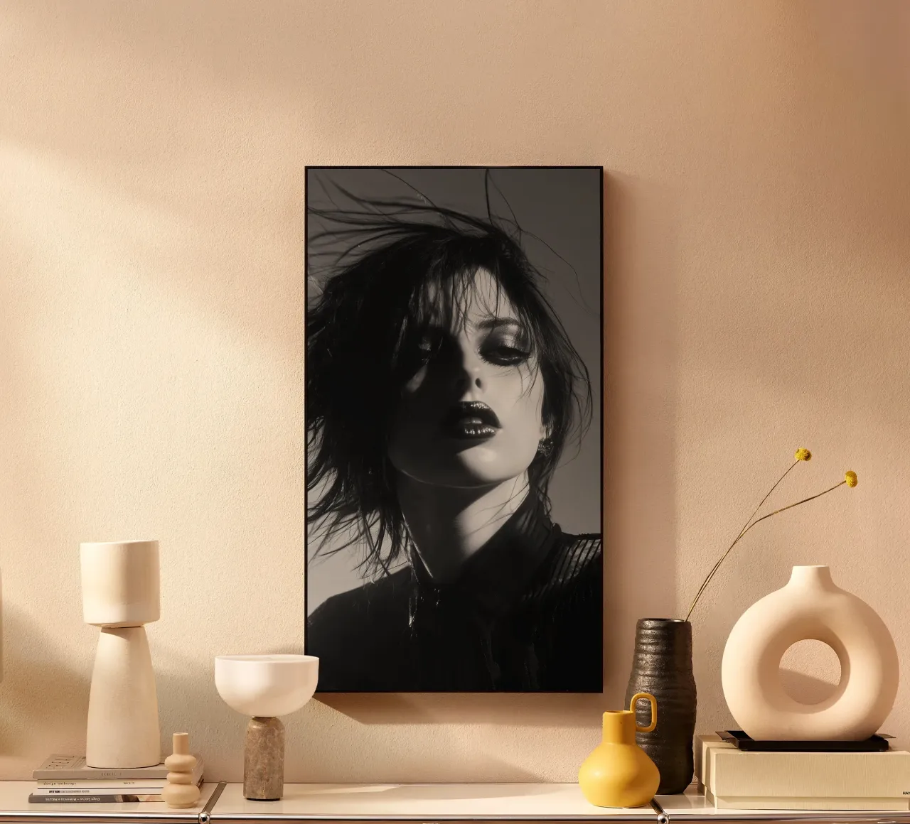 Black Velvet acrylic glass by Visiophia