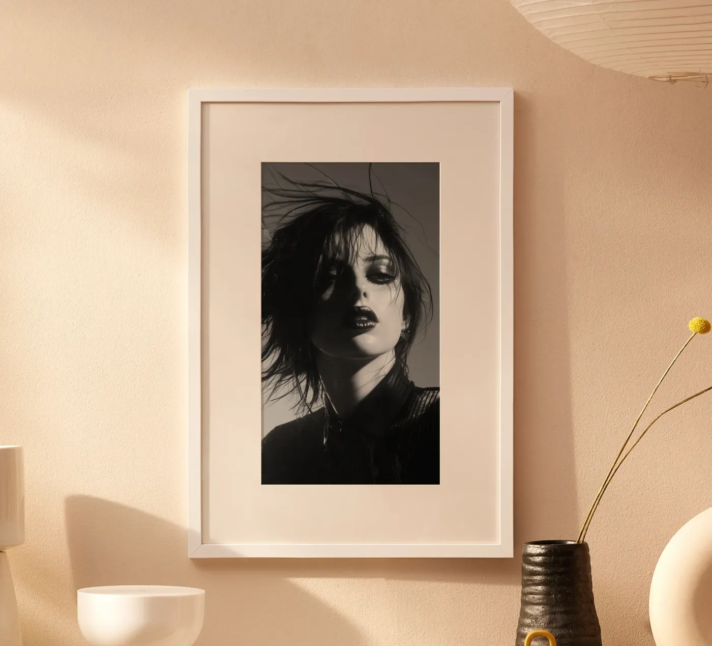 Black Velvet Poster von Visiophia