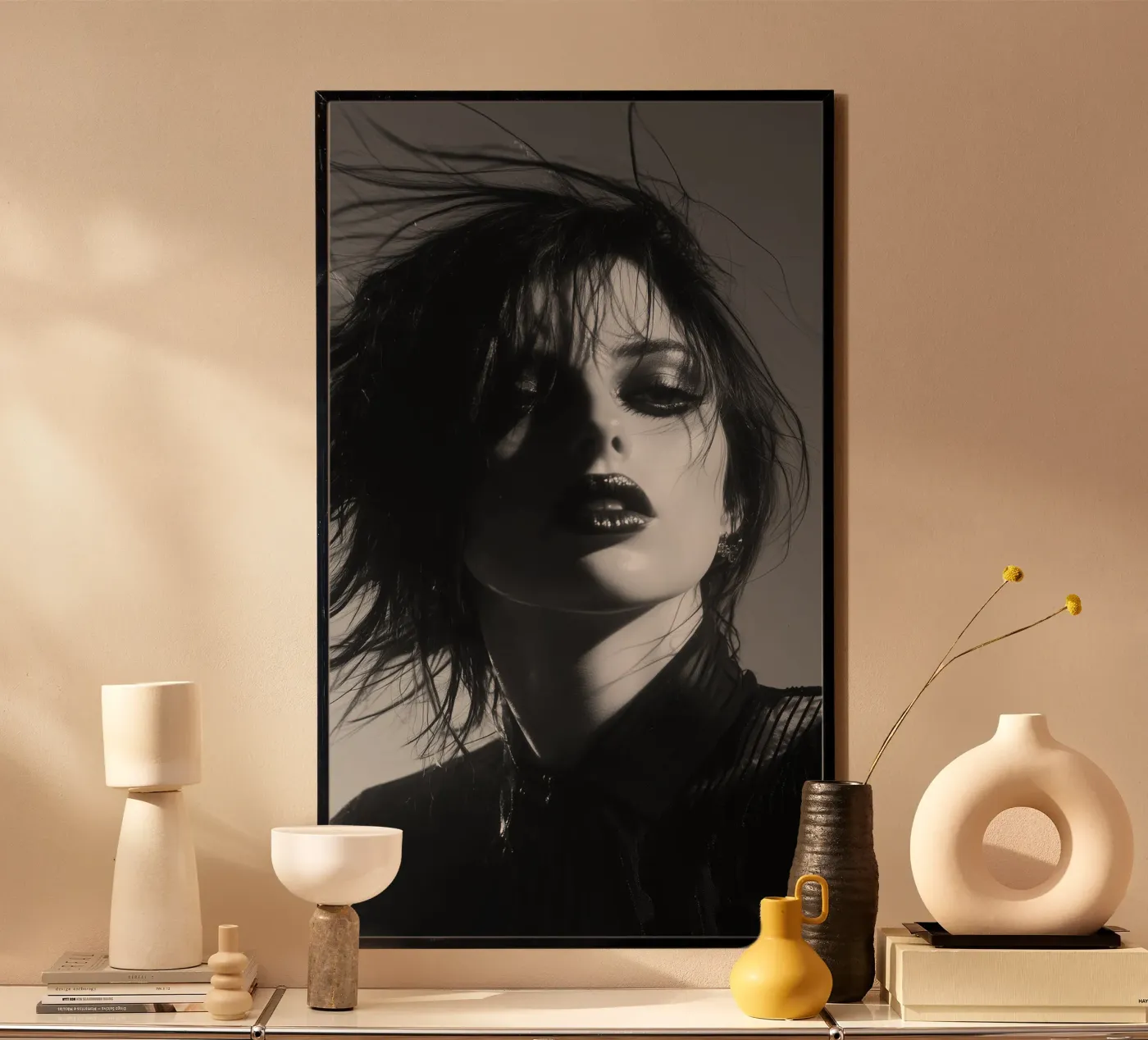 Black Velvet poster by Visiophia