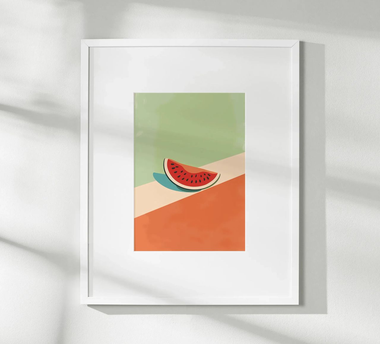 Watermelon symbolr poster by Caeson