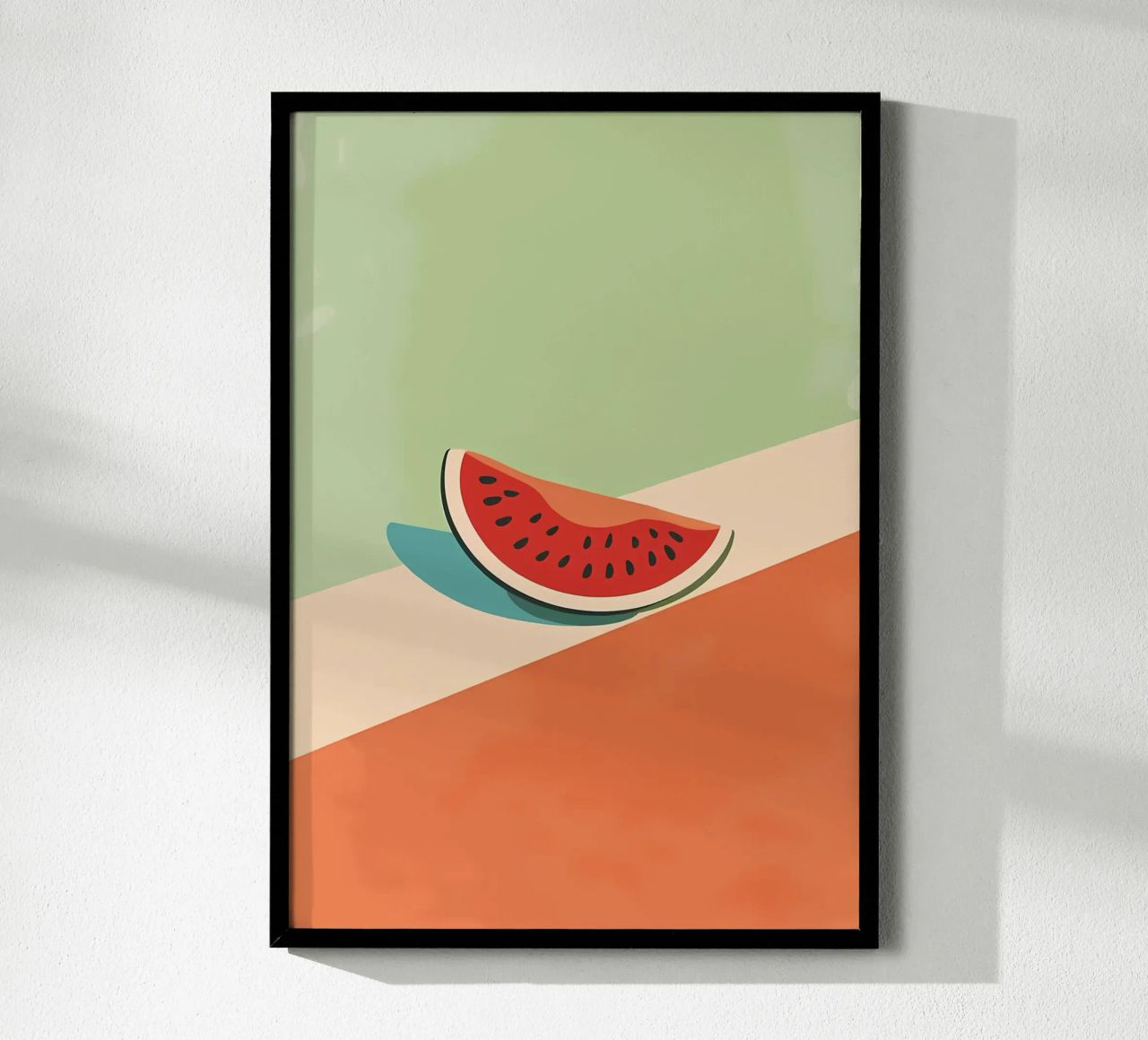 Watermelon symbolr poster by Caeson