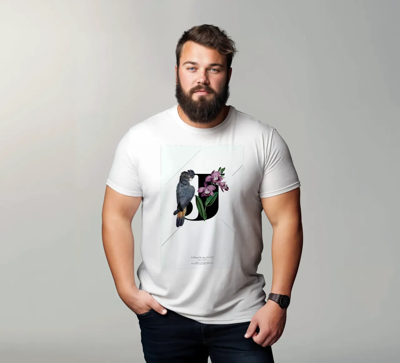 Botanical Alphabet - J t-shirt da Froilein Juno