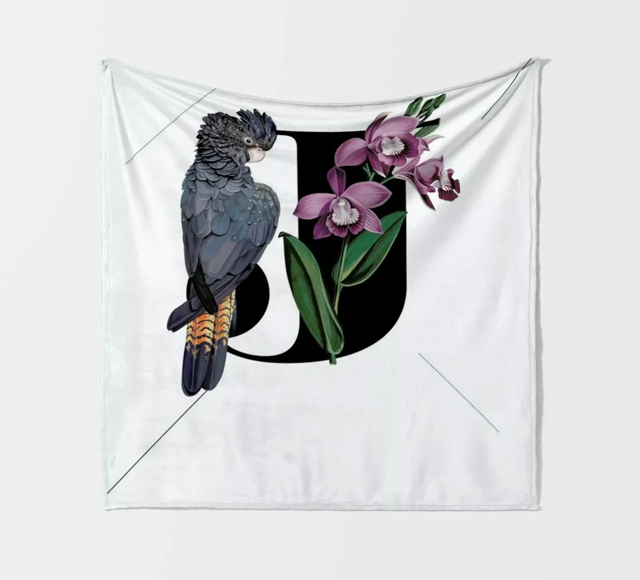 Botanical Alphabet - J coperta in pile da Froilein Juno