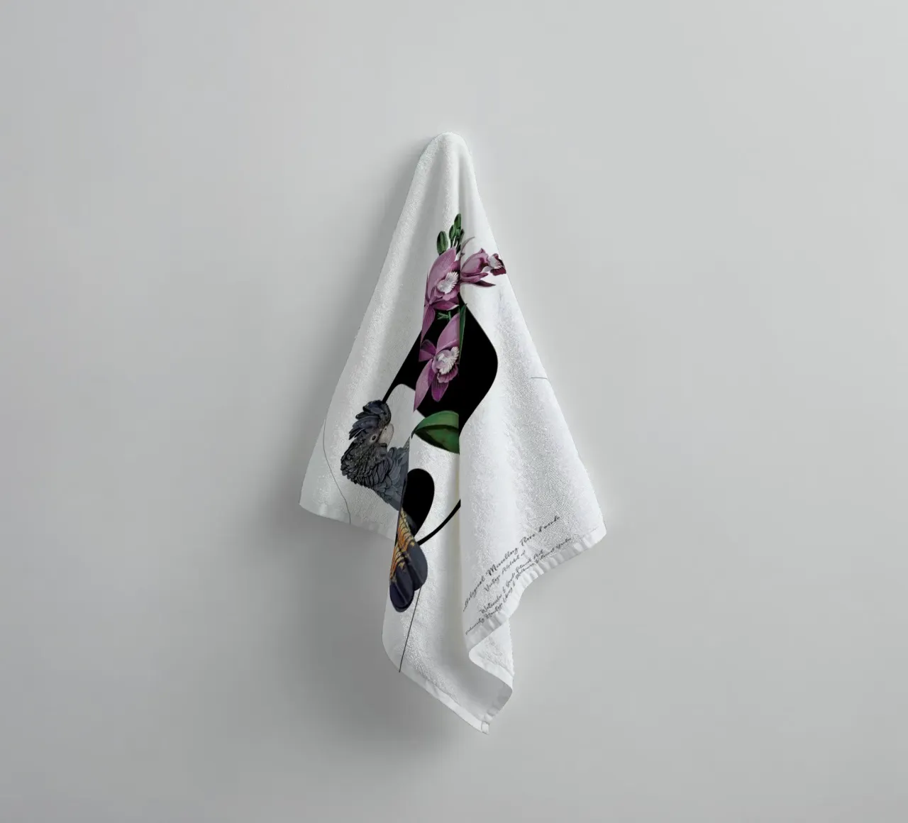 Botanical Alphabet - J asciugamano da bagno da Froilein Juno