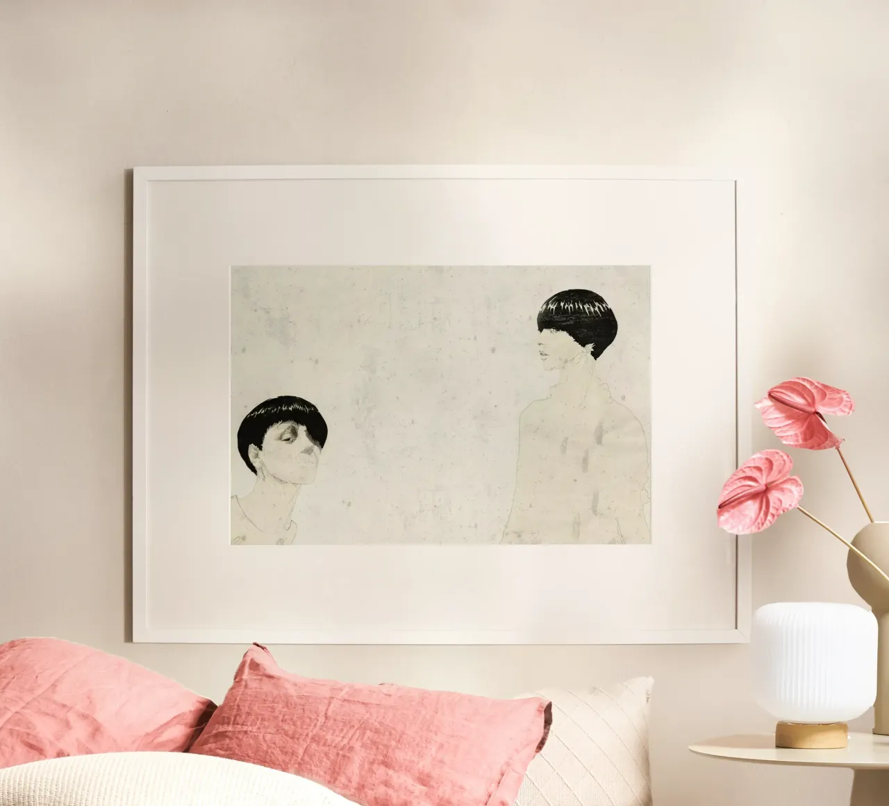 [ha zlˌnʊs] poster con telaio in plastica da Julia Danckwerth