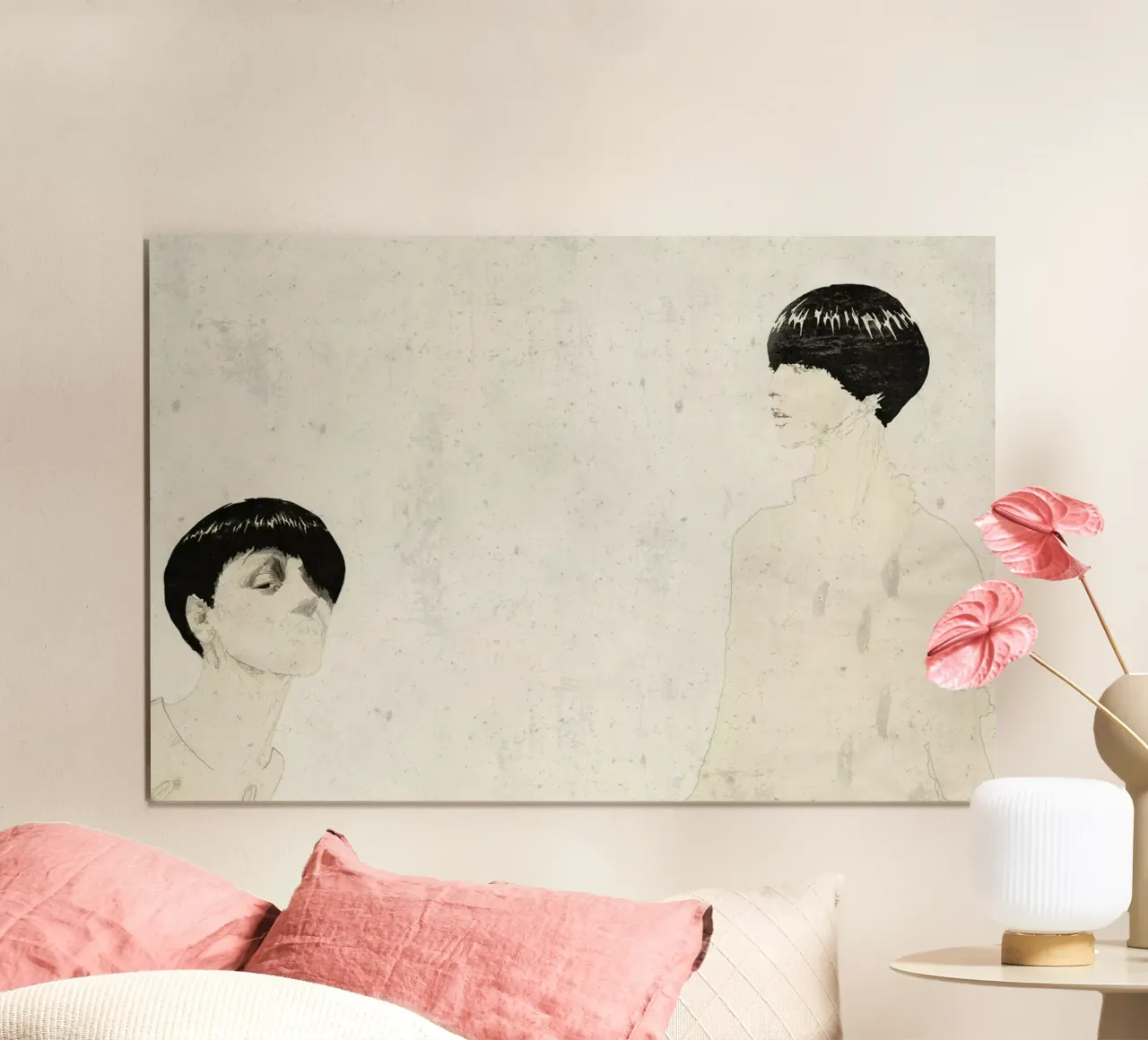 [ha zlˌnʊs] poster con telaio in plastica da Julia Danckwerth