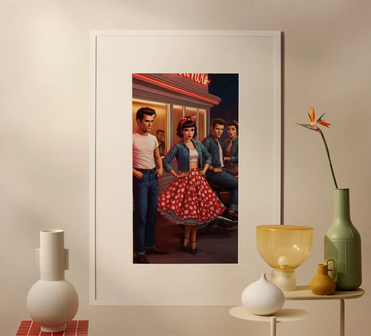 Diner Dreams Hahnemühle von Visiophia
