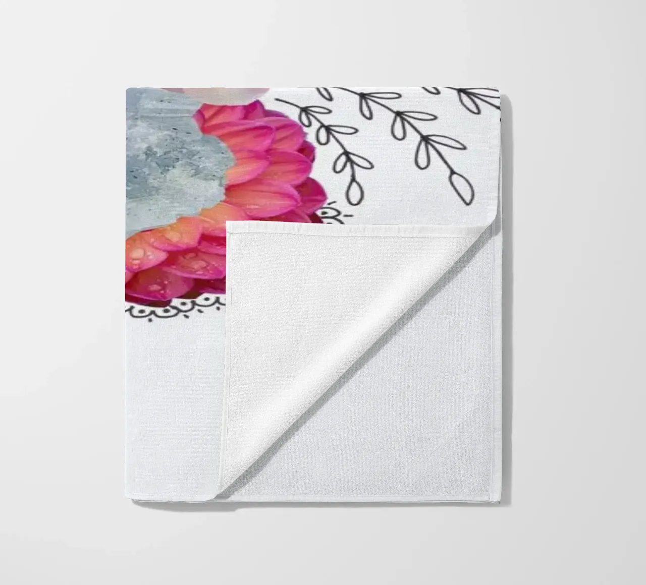 Quartz Collage beach towel by Miles of Light