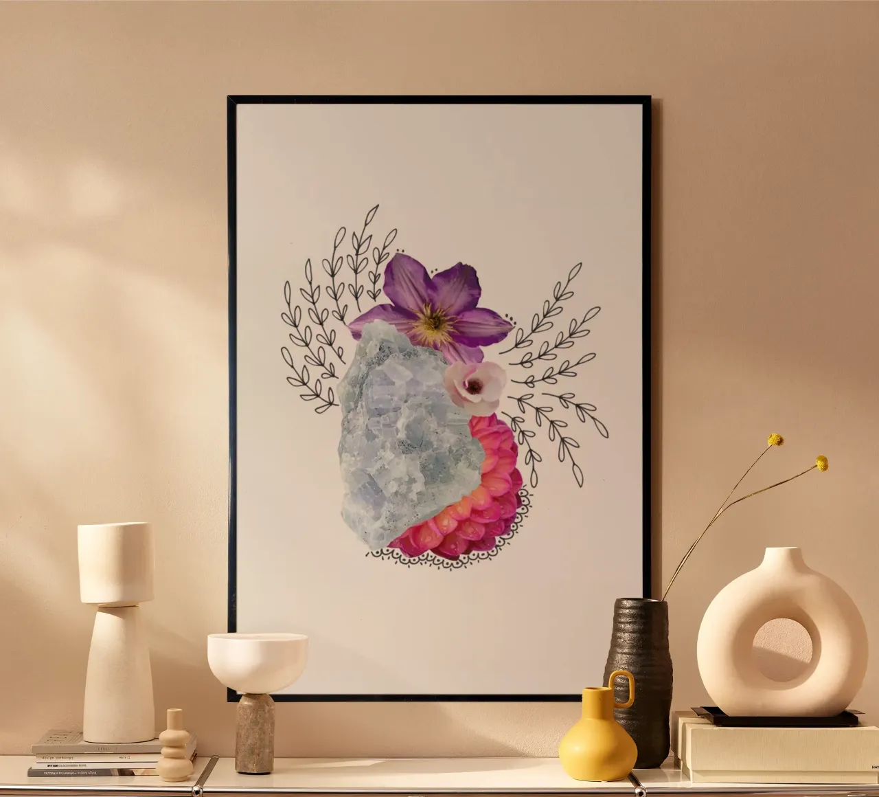 Quartz Collage poster da Miles of Light