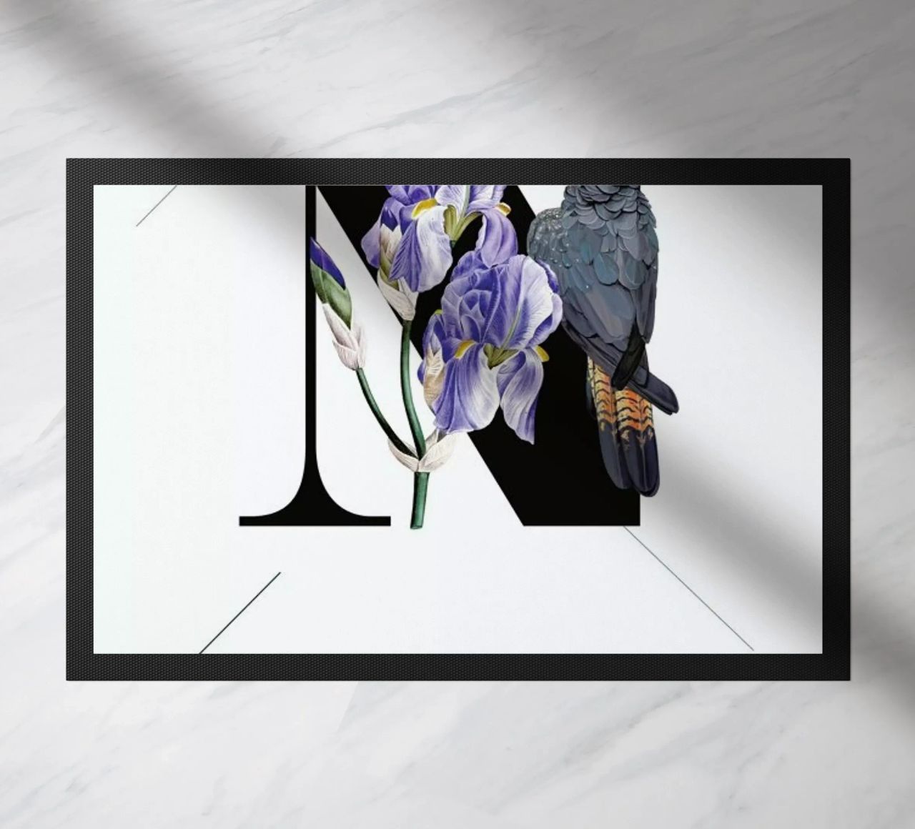 Botanical Alphabet - N zerbino da Froilein Juno