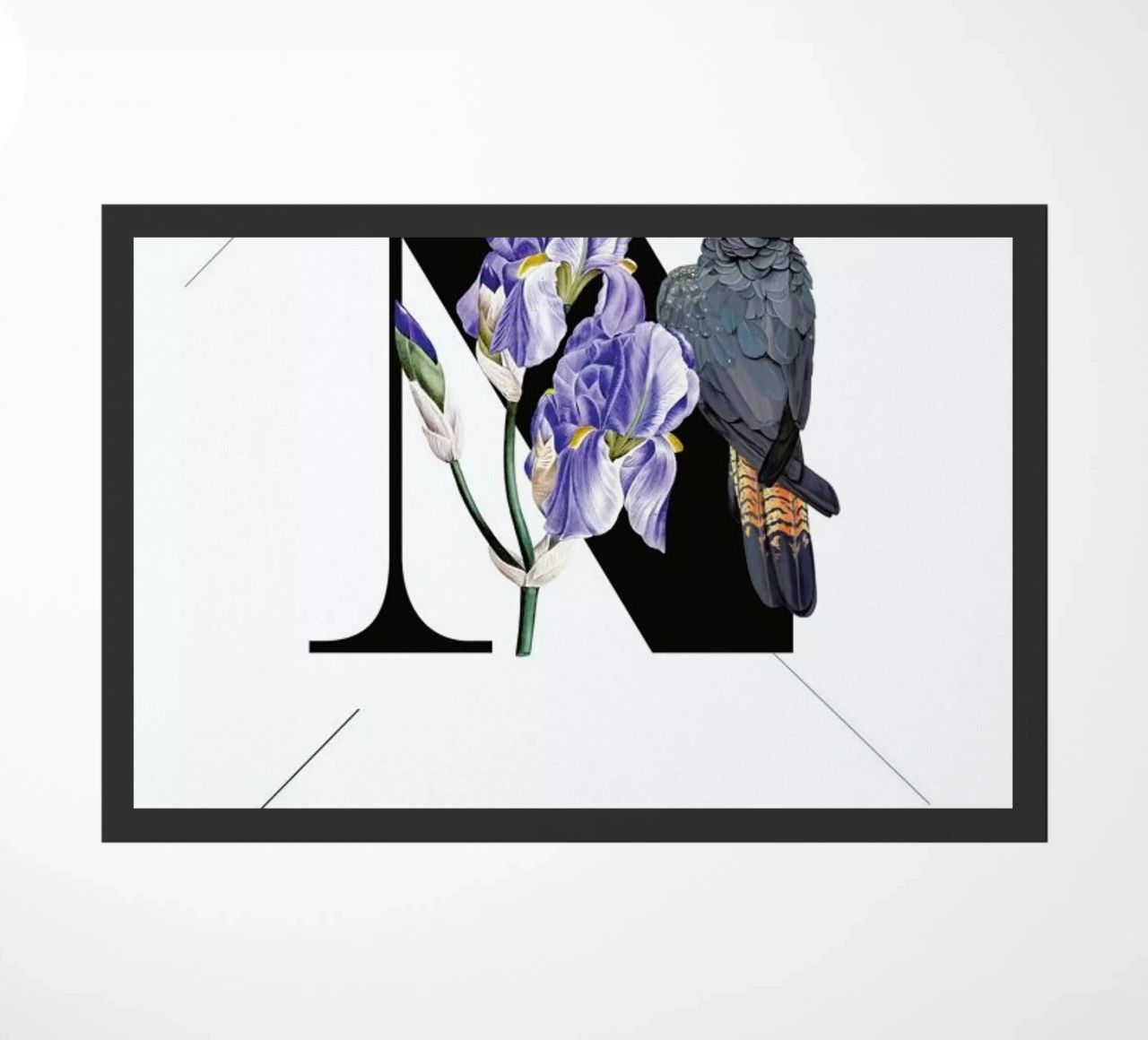 Botanical Alphabet - N zerbino da Froilein Juno