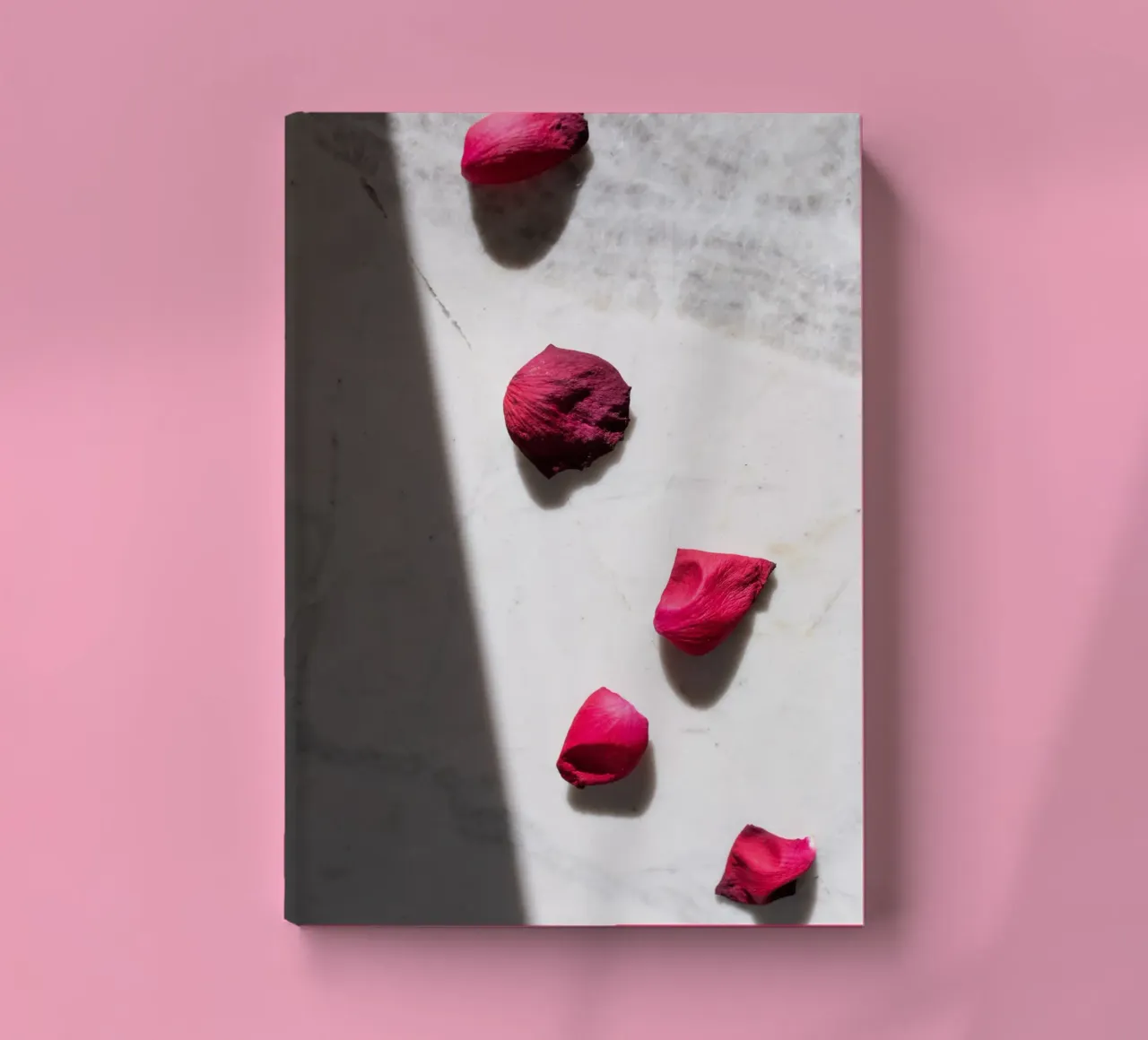 Petals #1 notebook by rafael campezato