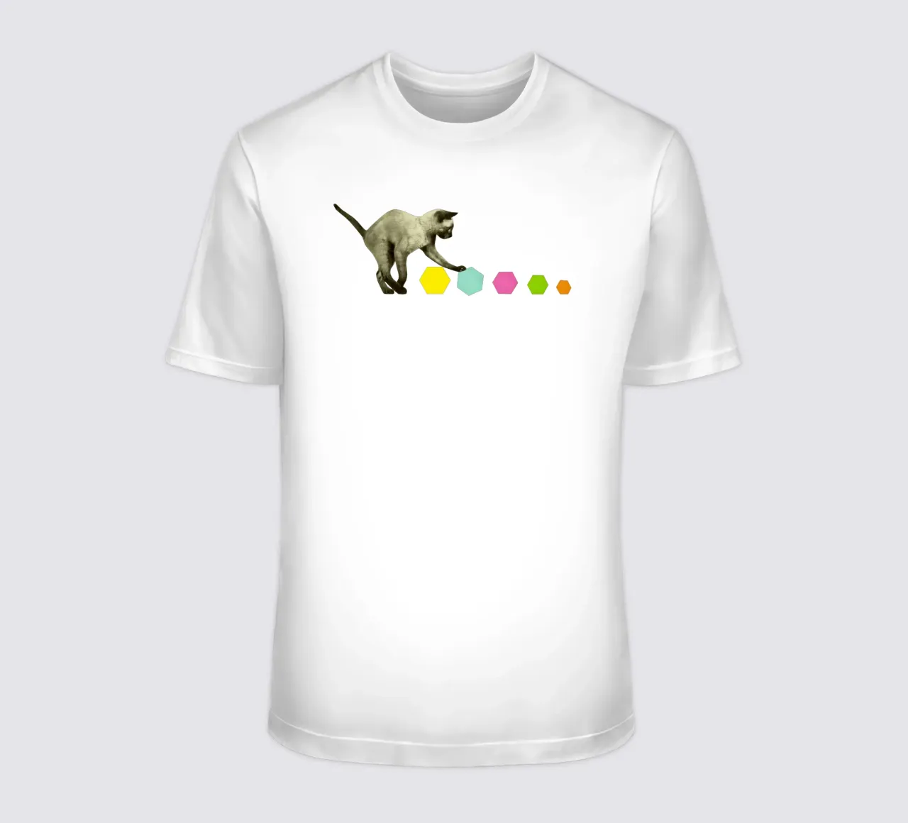 Gatto t-shirt da Cassia Beck Collage