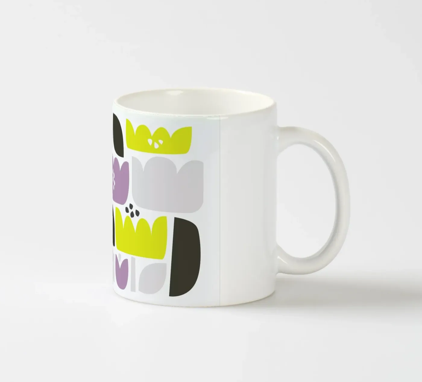 Flower Fields ceramic mug by A Nordic Girl