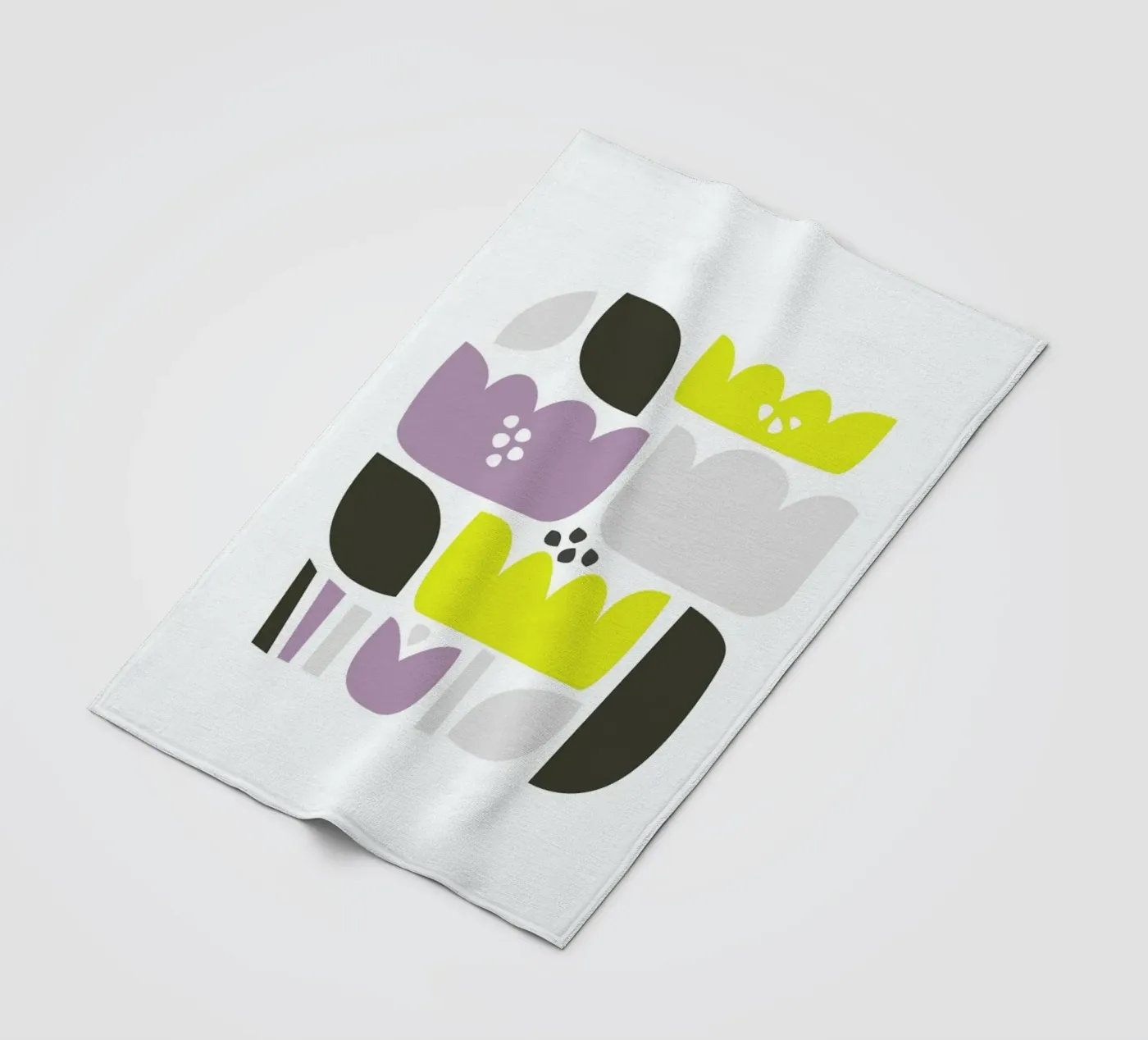 Flower Fields fleecedeken van A Nordic Girl
