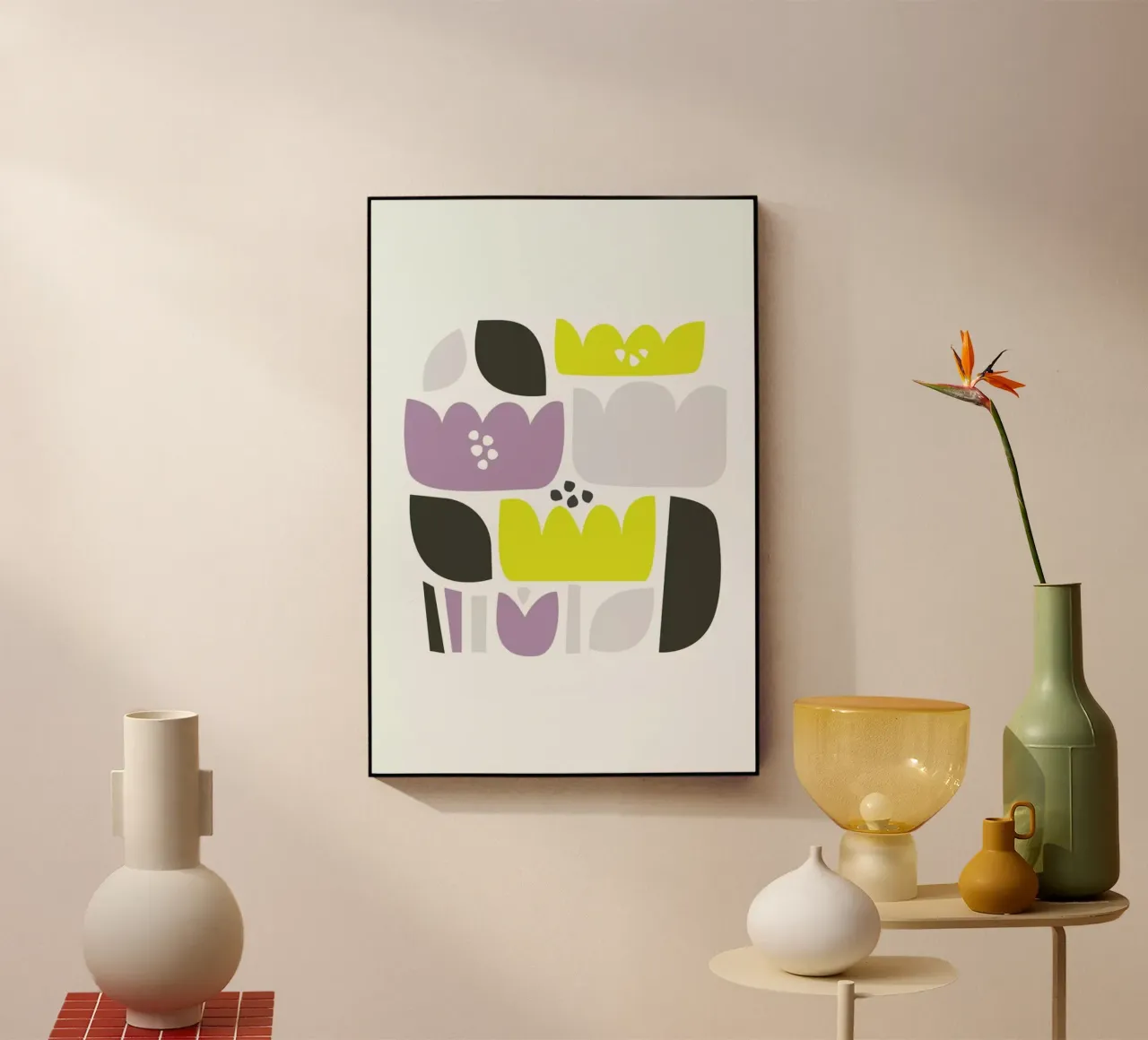 Flower Fields plexiglass da A Nordic Girl