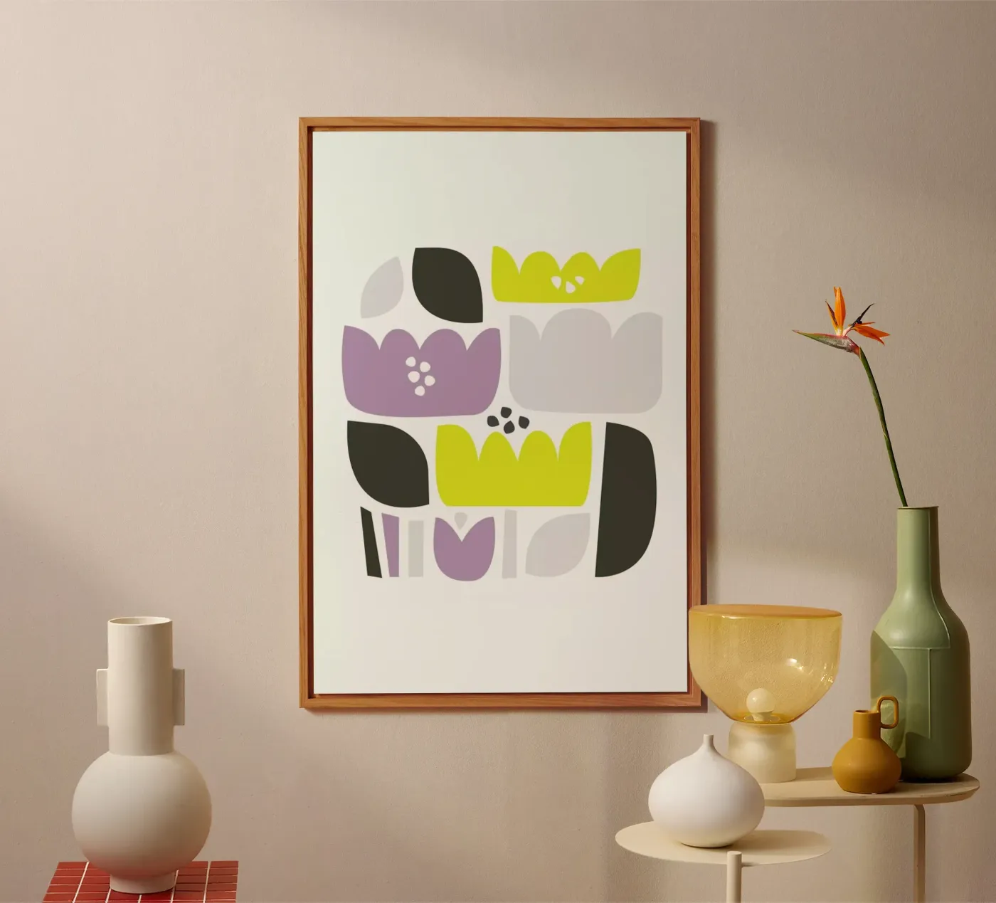 Flower Fields pannello forex da A Nordic Girl