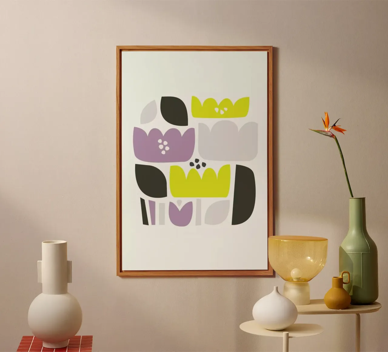 Flower Fields pannello forex da A Nordic Girl