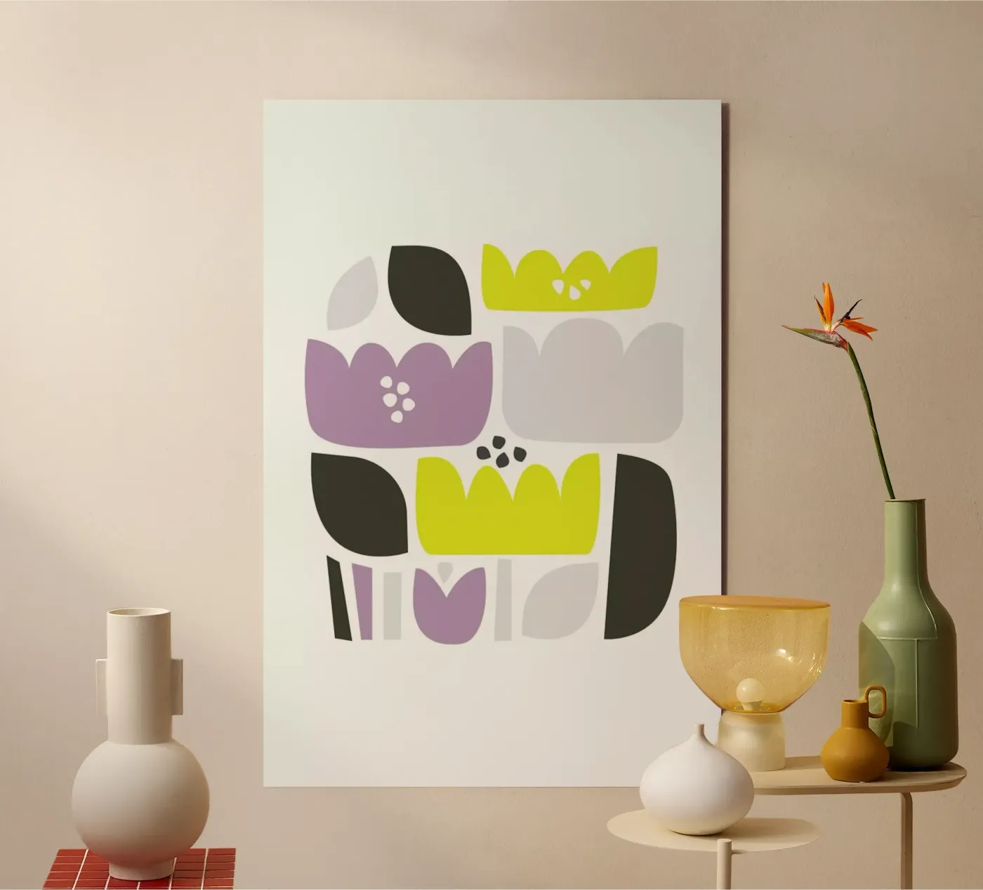 Flower Fields forex plate by A Nordic Girl