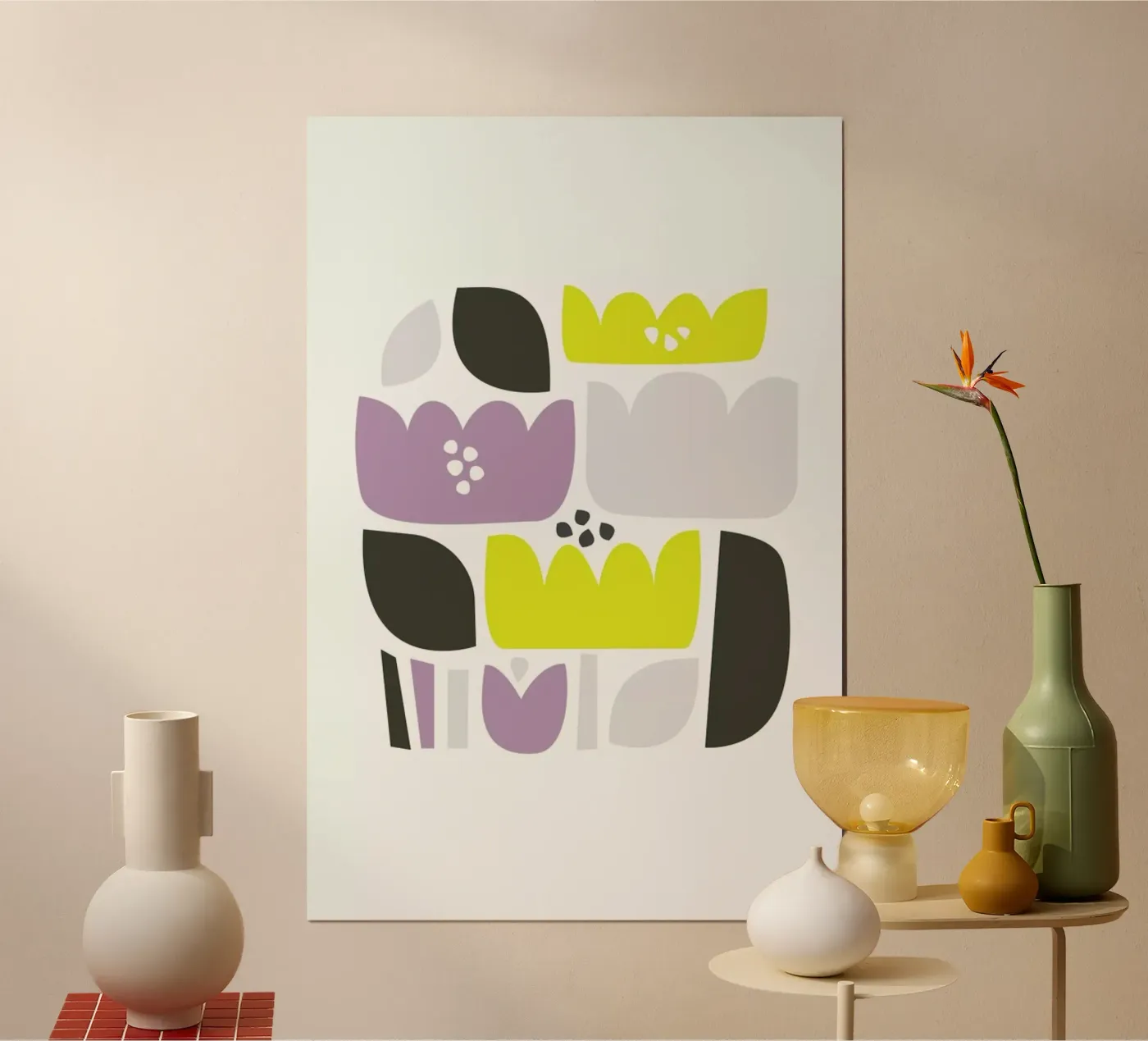 Flower Fields Poster von A Nordic Girl