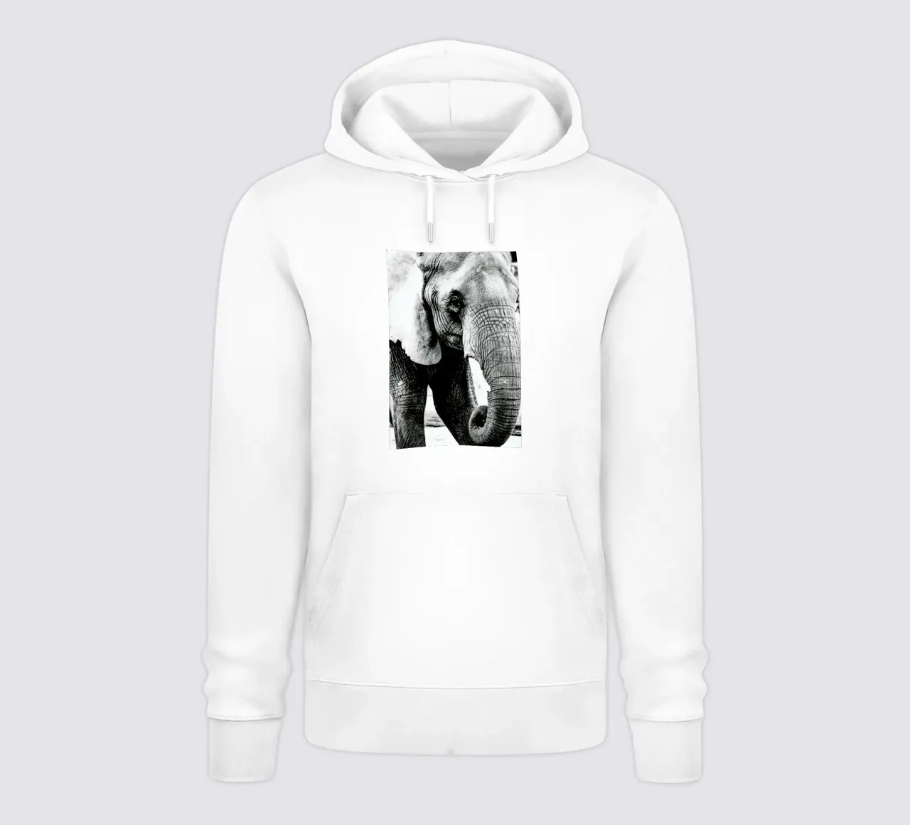 Elephant Trunk felpa con cappuccio da Babett Schultze