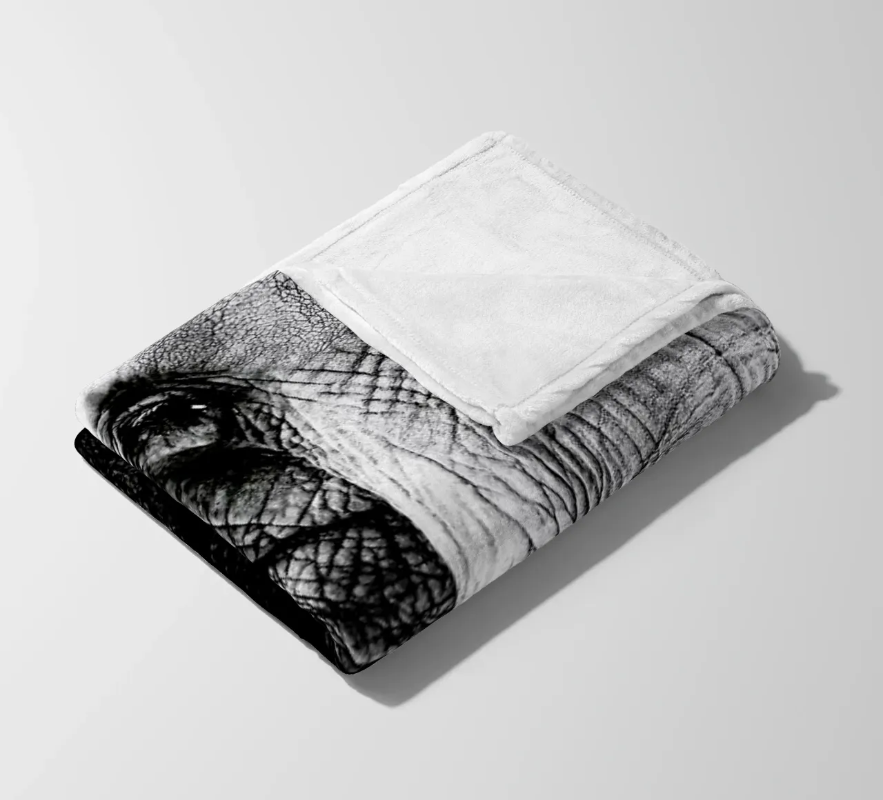Elephant Trunk coperta in pile da Babett Schultze