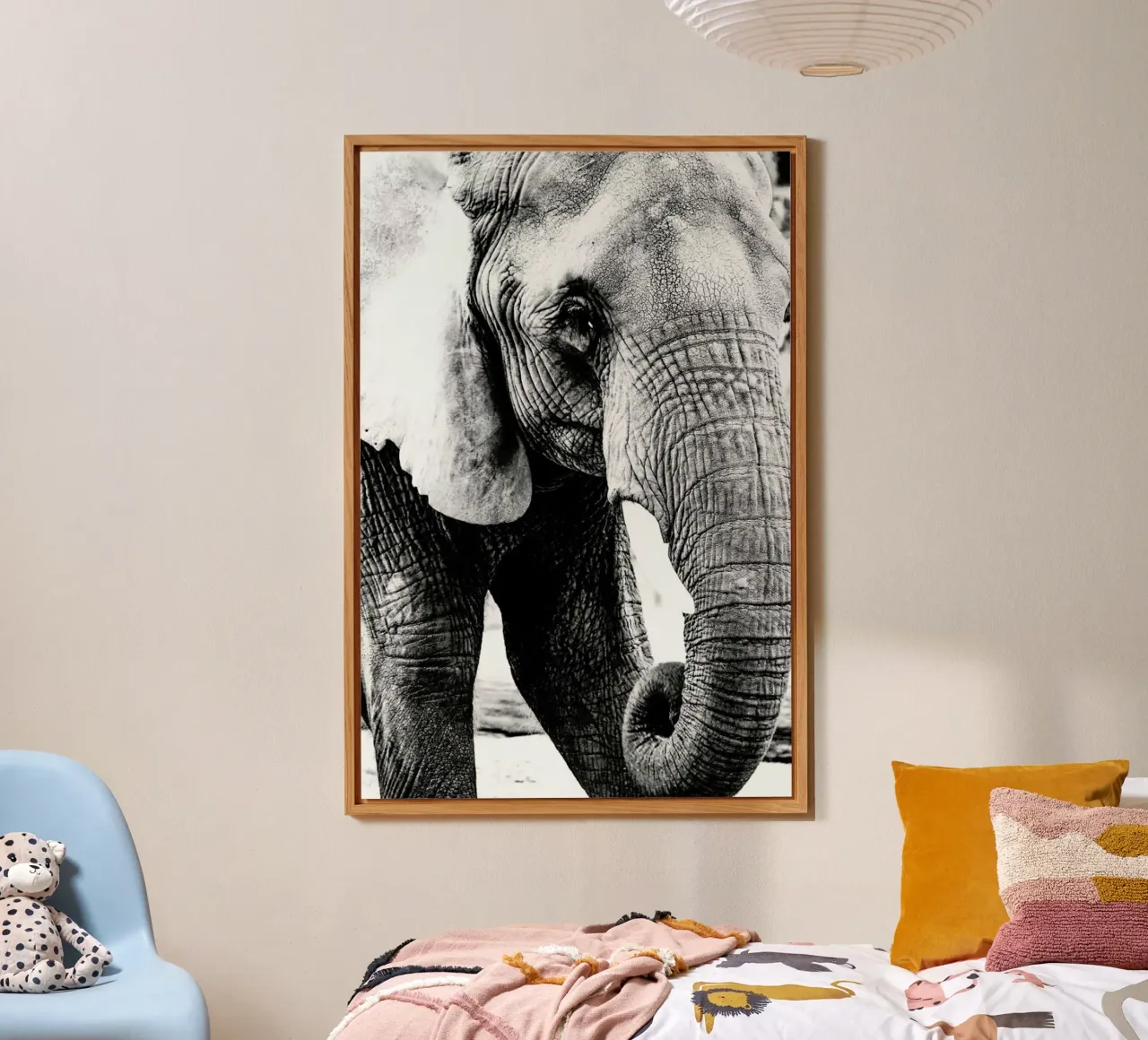 Elephant Trunk alluminio dibond da Babett Schultze