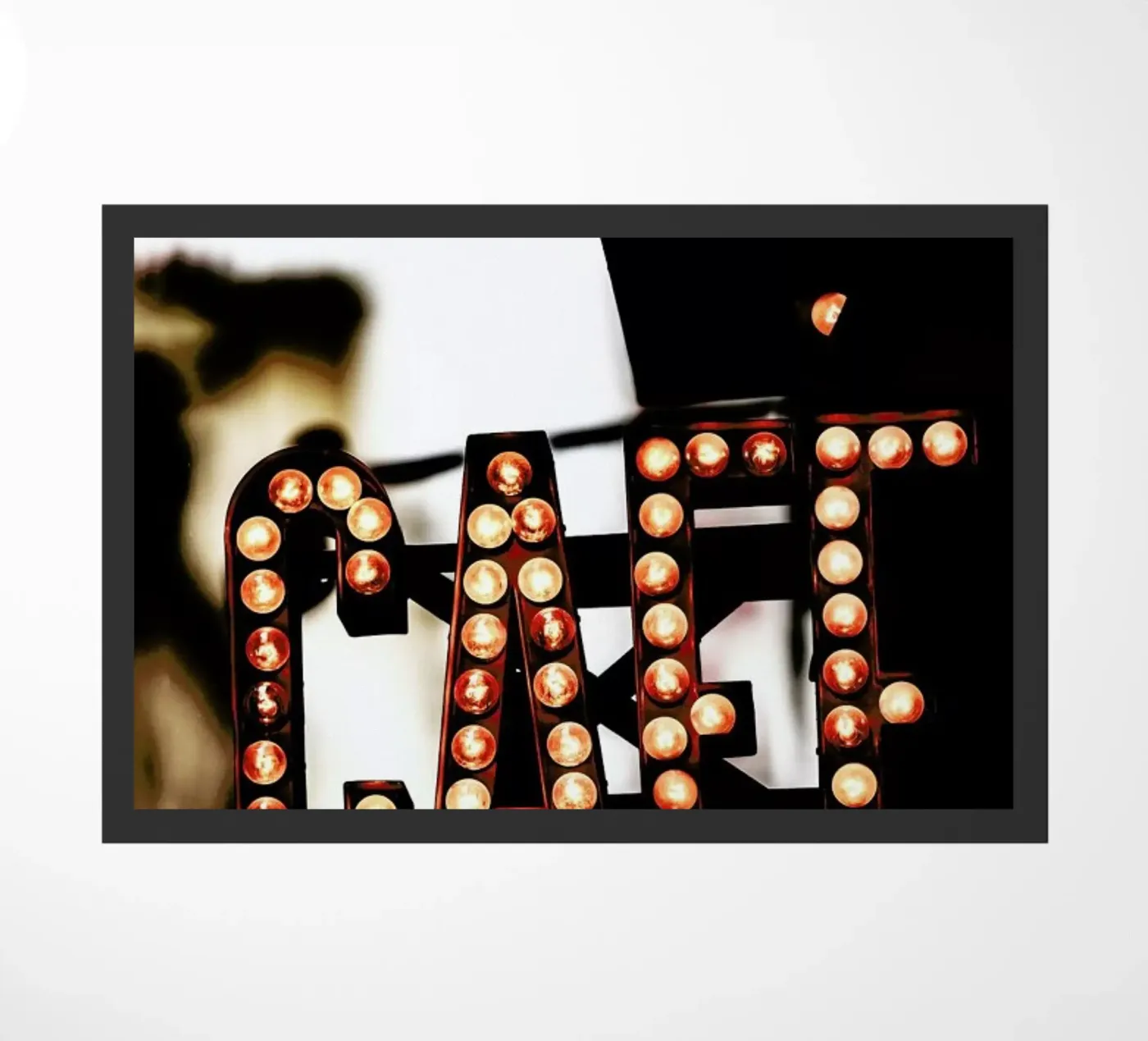 Café deurmat van Magdalena Martin Photography