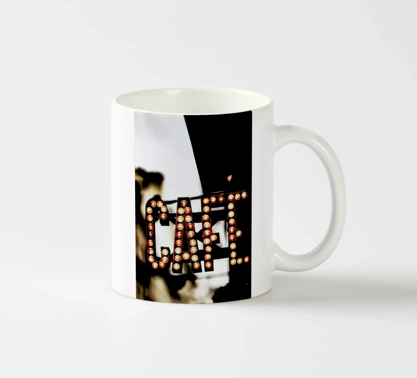 Café ceramic mug by Magdalena Martin Photography