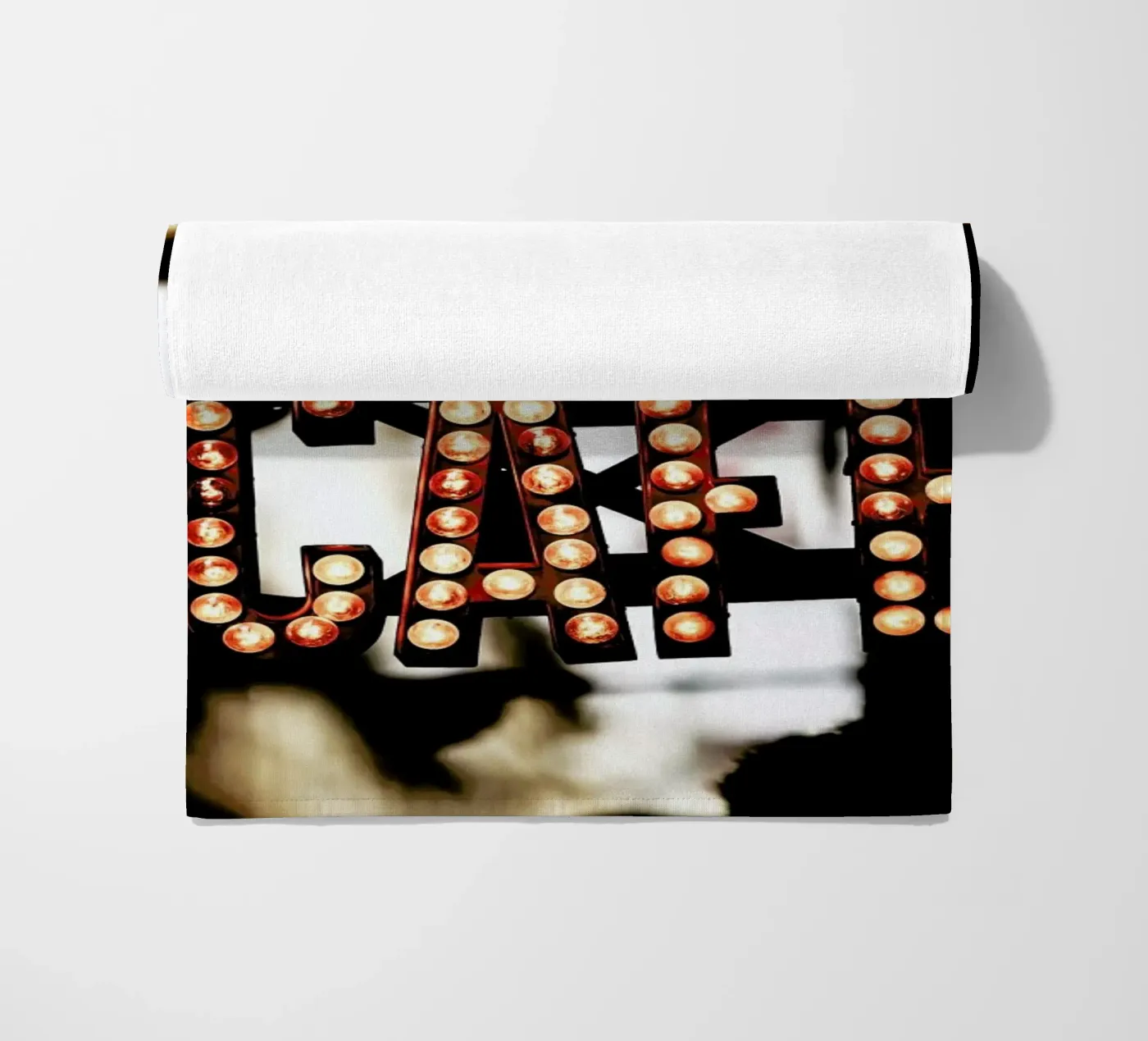 Café strandhanddoek van Magdalena Martin Photography