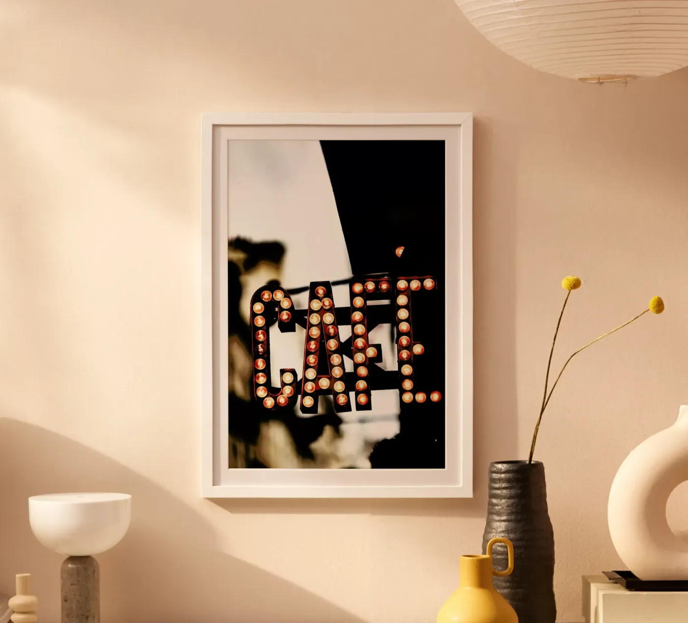 Café Poster von Magdalena Martin Photography