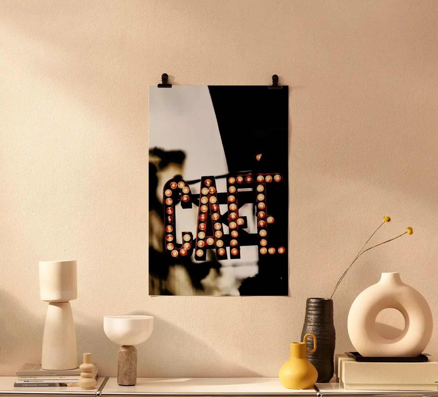 Café Poster von Magdalena Martin Photography