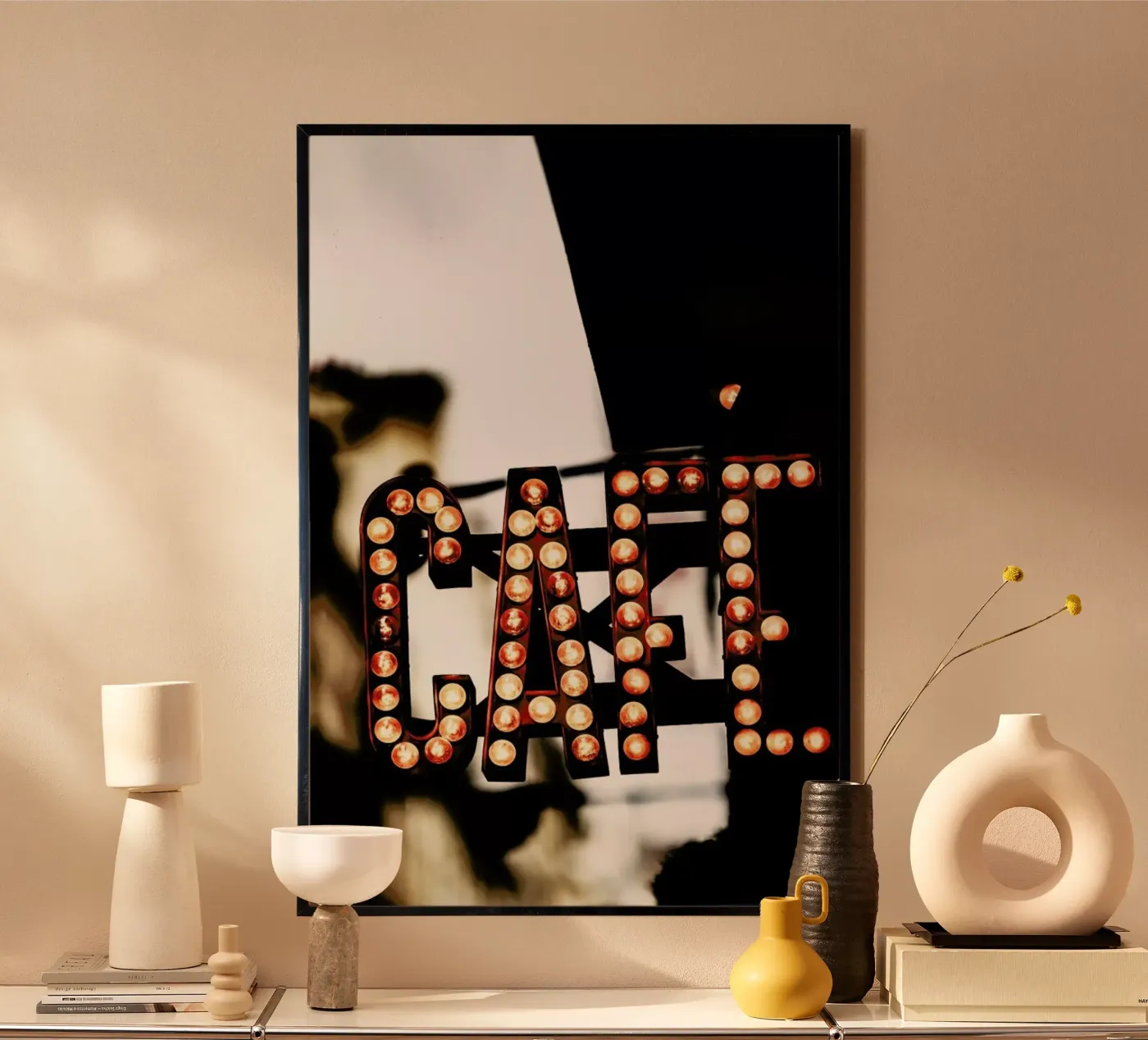 Café poster van Magdalena Martin Photography
