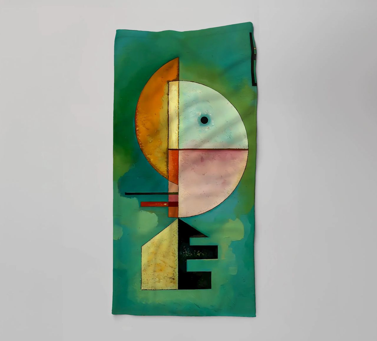 Kandinsky Upward towel by Karraker