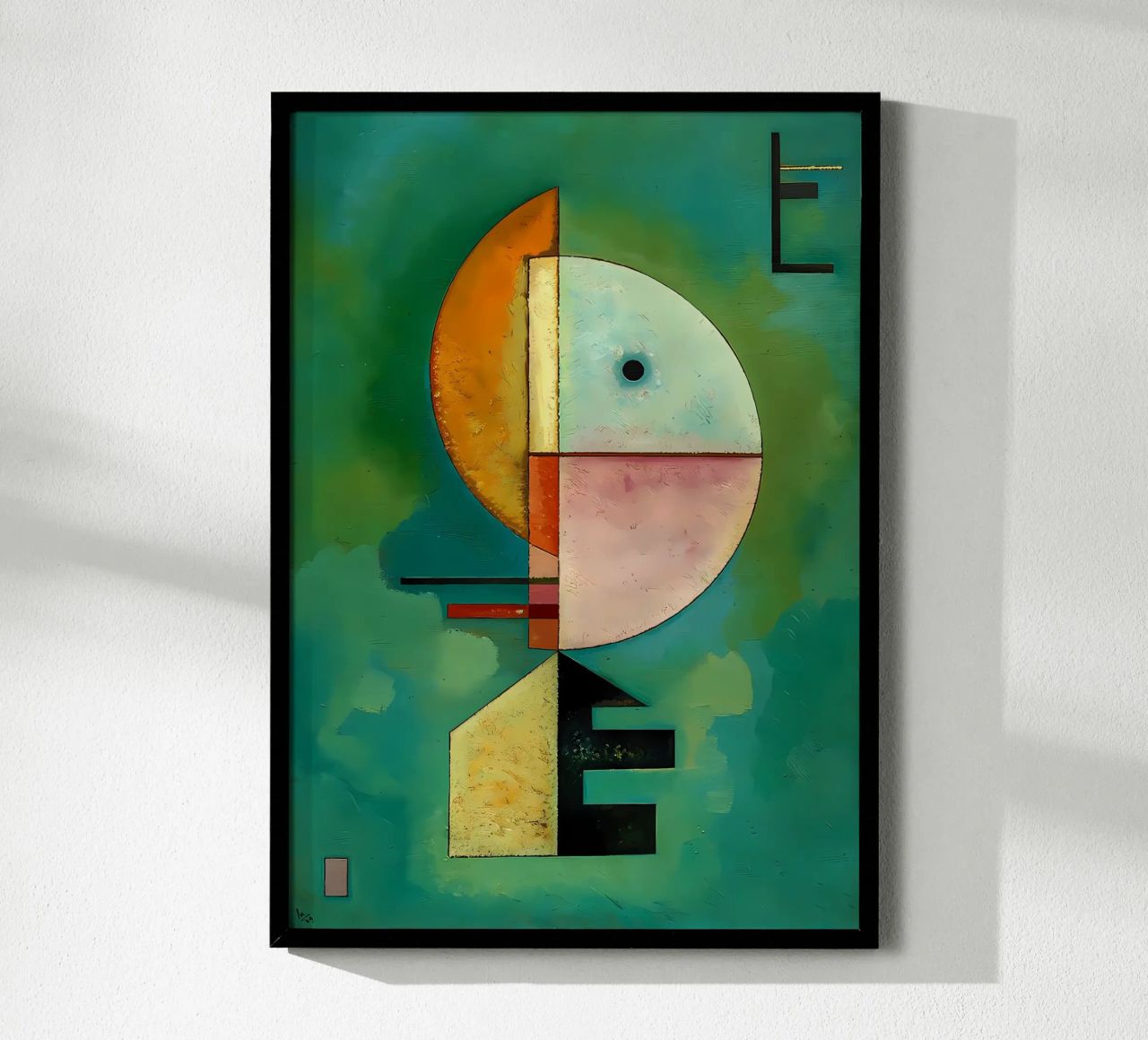 Kandinsky Upward poster by Karraker