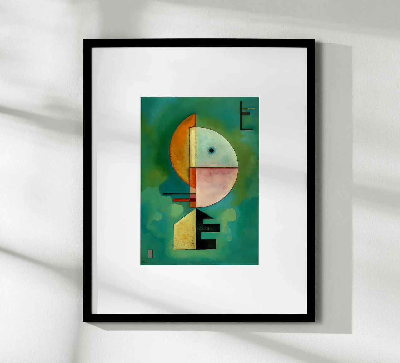 Kandinsky Upward poster by Karraker