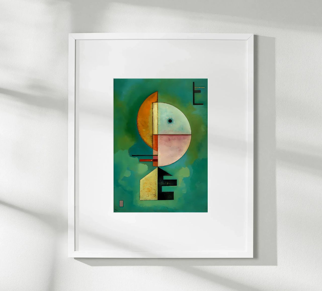 Kandinsky Upward poster by Karraker