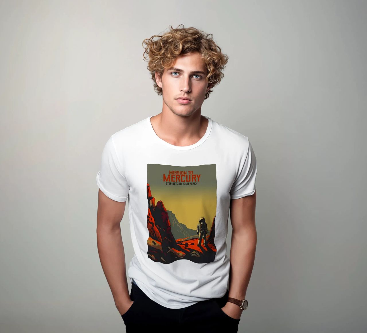 Missione a Mercuryr t-shirt da Caeson