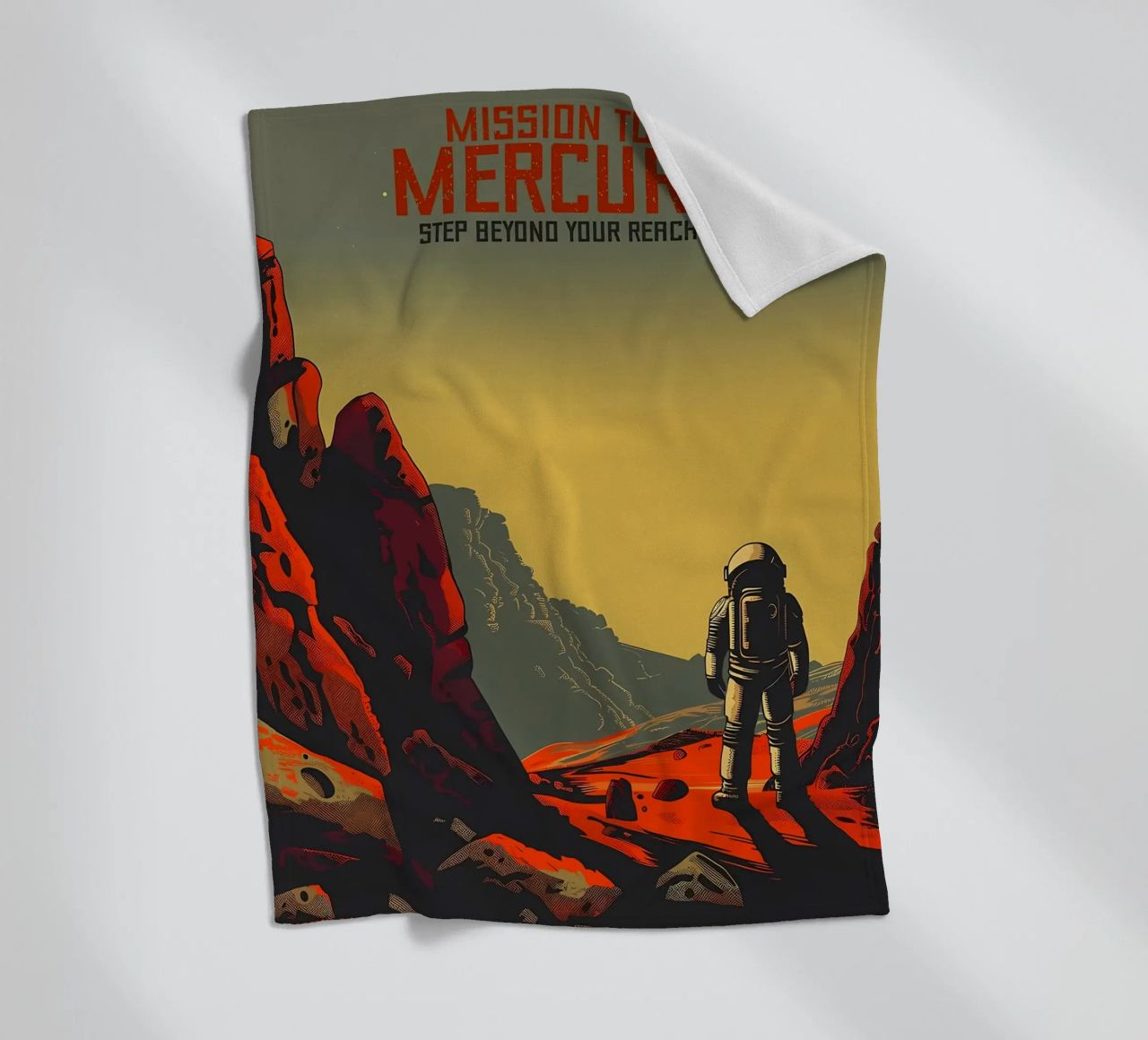 Missione a Mercuryr coperta in pile da Caeson