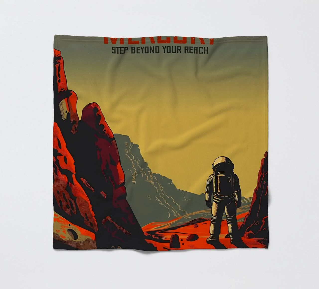 Missione a Mercuryr coperta in pile da Caeson