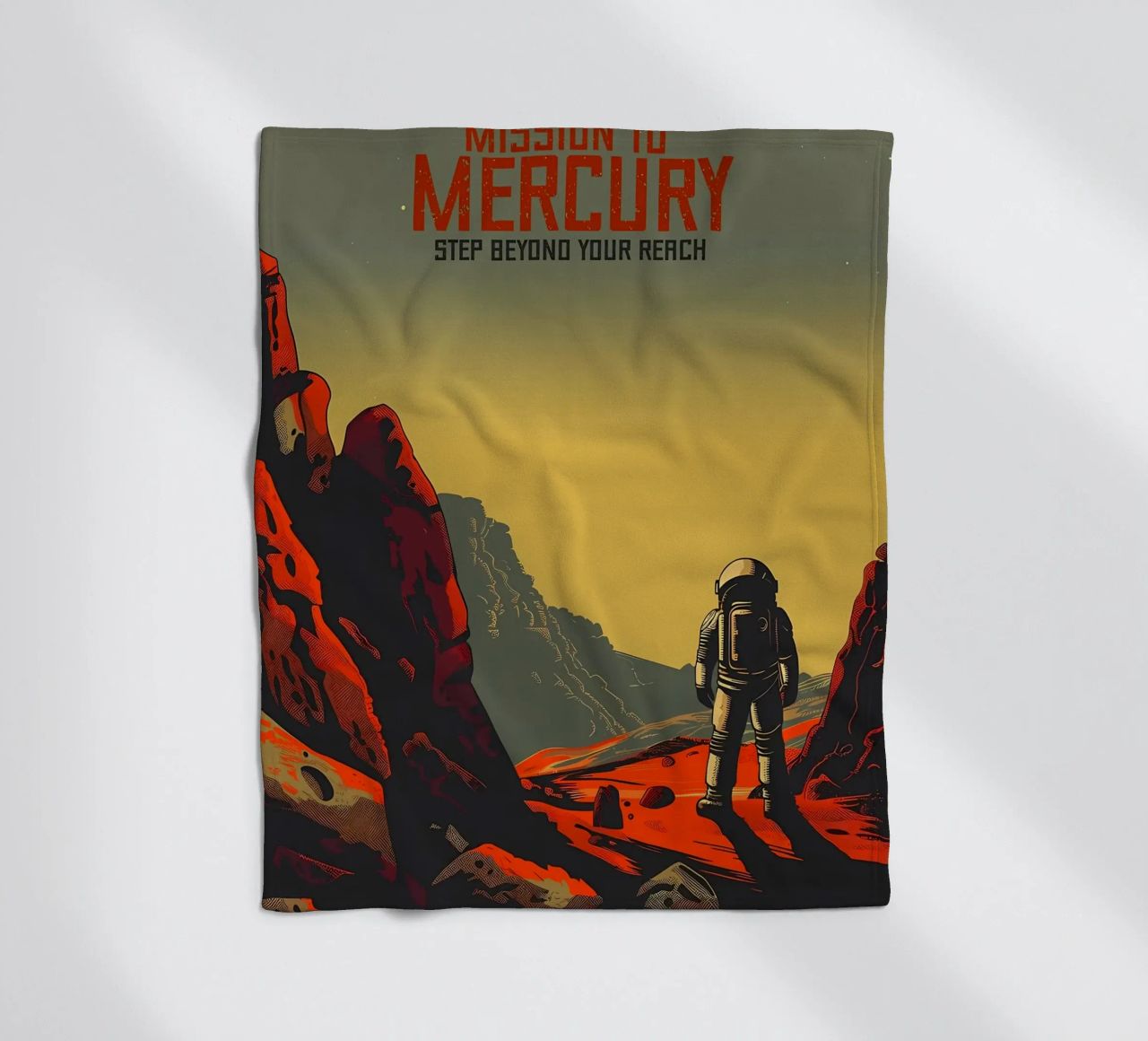 Missione a Mercuryr coperta in pile da Caeson